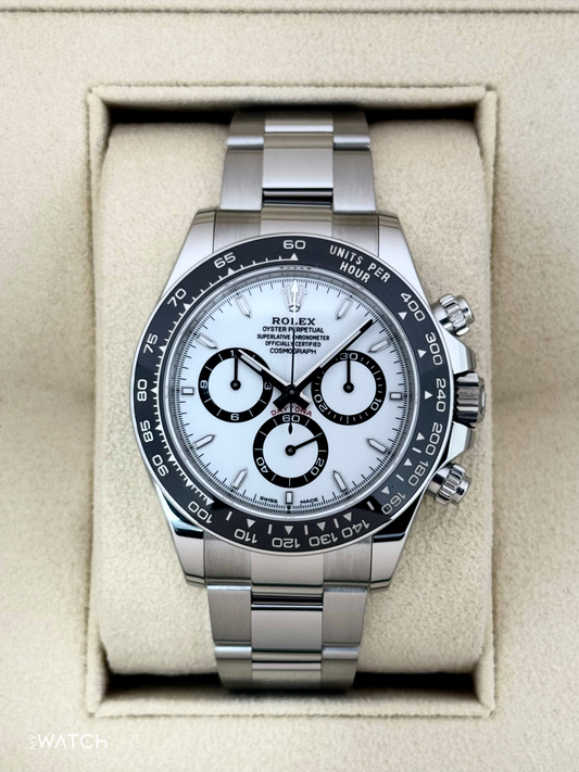 2024 Rolex Daytona 40mm 126500LN Stainless Steel Panda Dial - MyWatchLLC