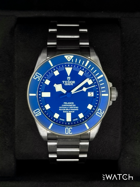 2025 Tudor Pelagos 42mm 25600TB Titanium Blue Dial