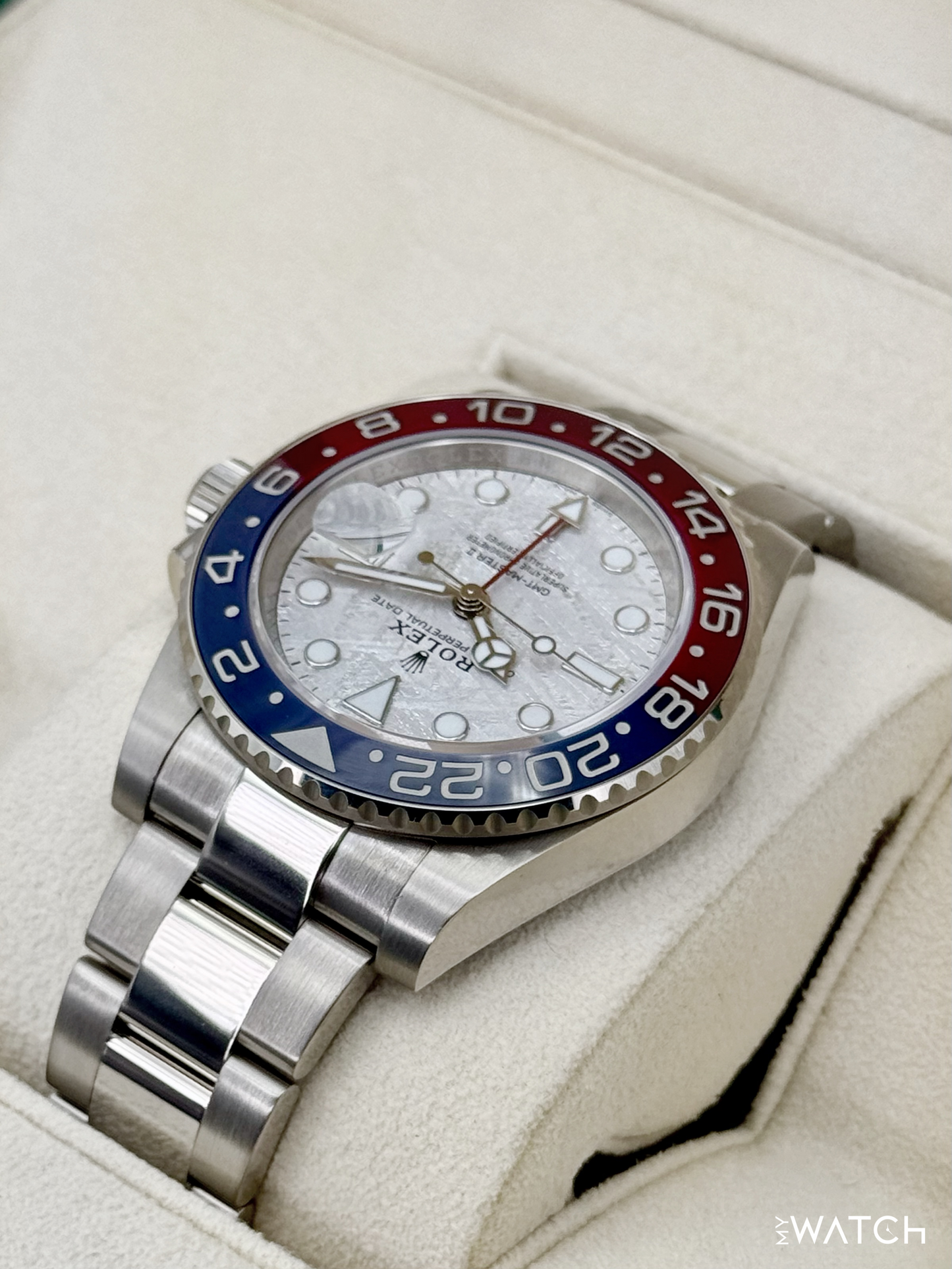2025 Rolex GMT-Master II "Pepsi" 40mm 126719BLRO Meteorite Dial