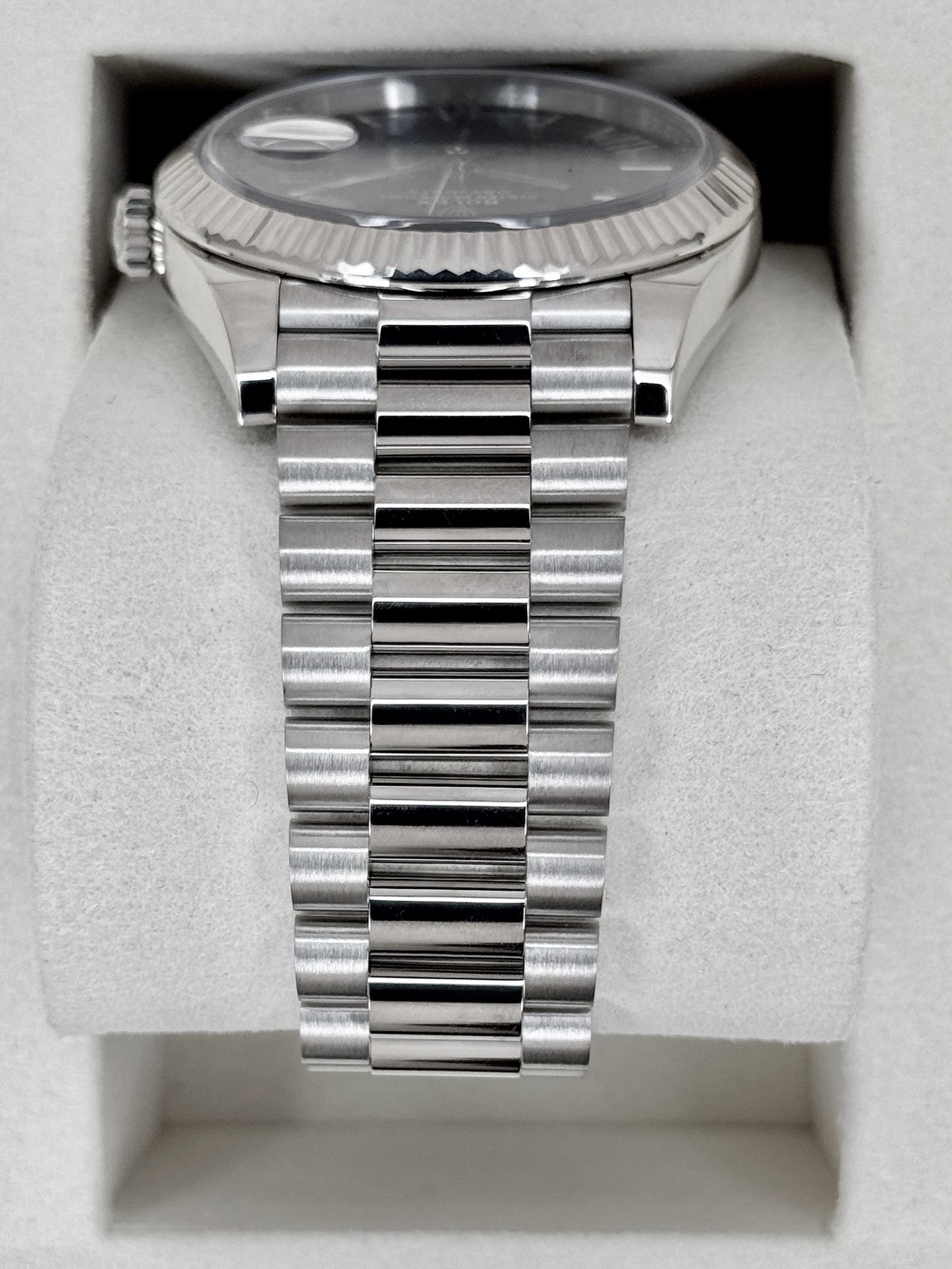 2025 Rolex Day-Date 40mm 228239 Presidential Blue Ombre Dial