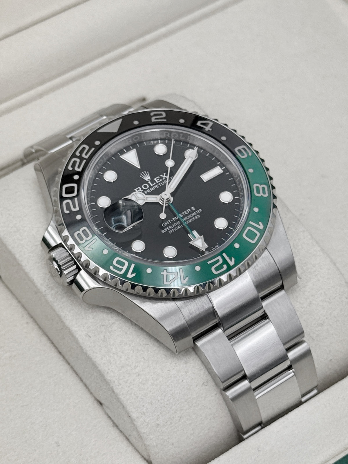 2026 Rolex GMT-Master II Sprite 40mm 126720VTNR Oyster (STICKERED)