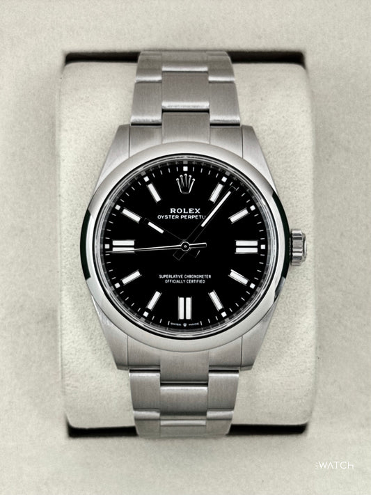 NEW 2025 Rolex Oyster Perpetual 41mm 134300 Black Dial