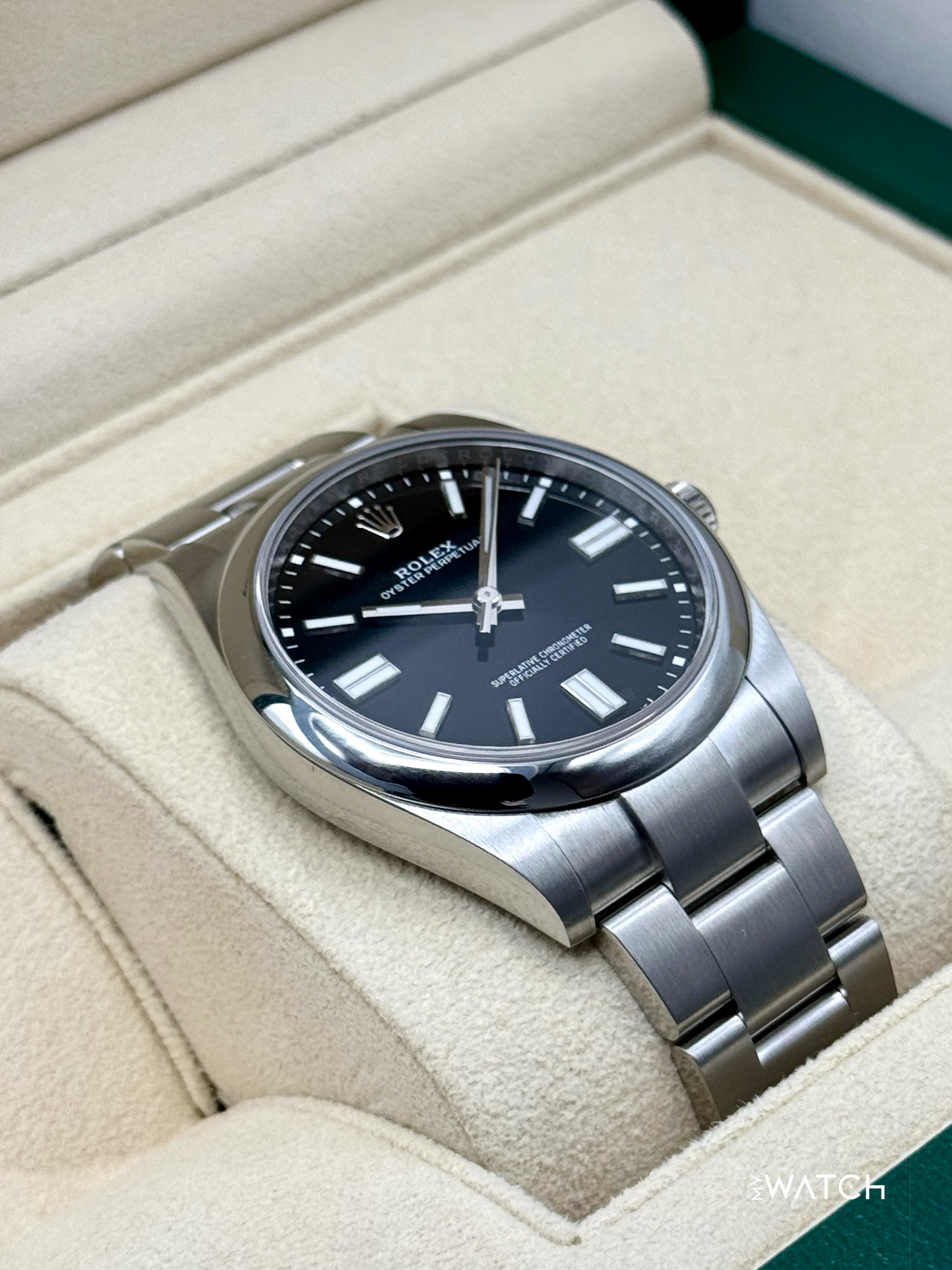 2024 Rolex Oyster Perpetual 41mm 124300 Black Dial - MyWatchLLC
