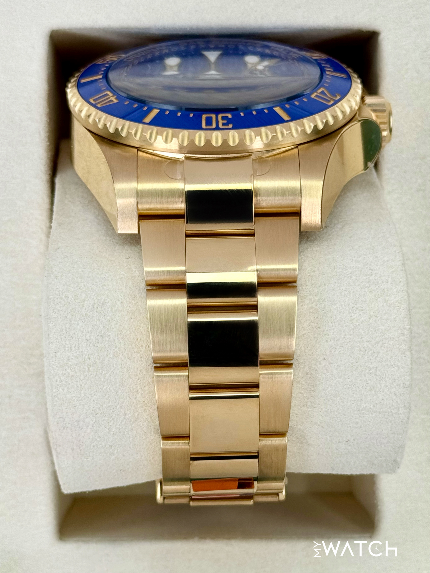 NEW 2025 Rolex Deepsea 44mm 136668LB Yellow Gold Blue Dial (STICKERED)