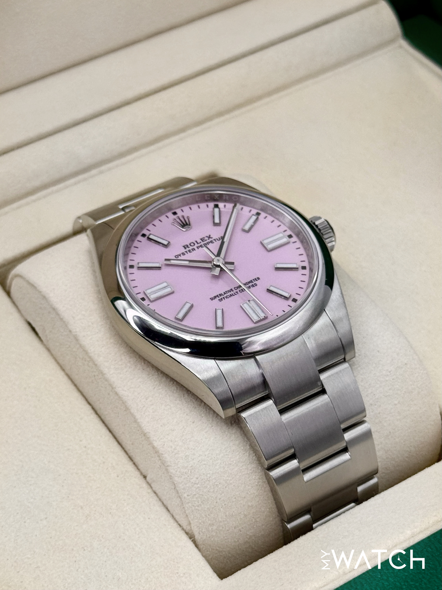 NEW 2025 Rolex Oyster Perpetual 41mm 134300 Candy Pink Dial