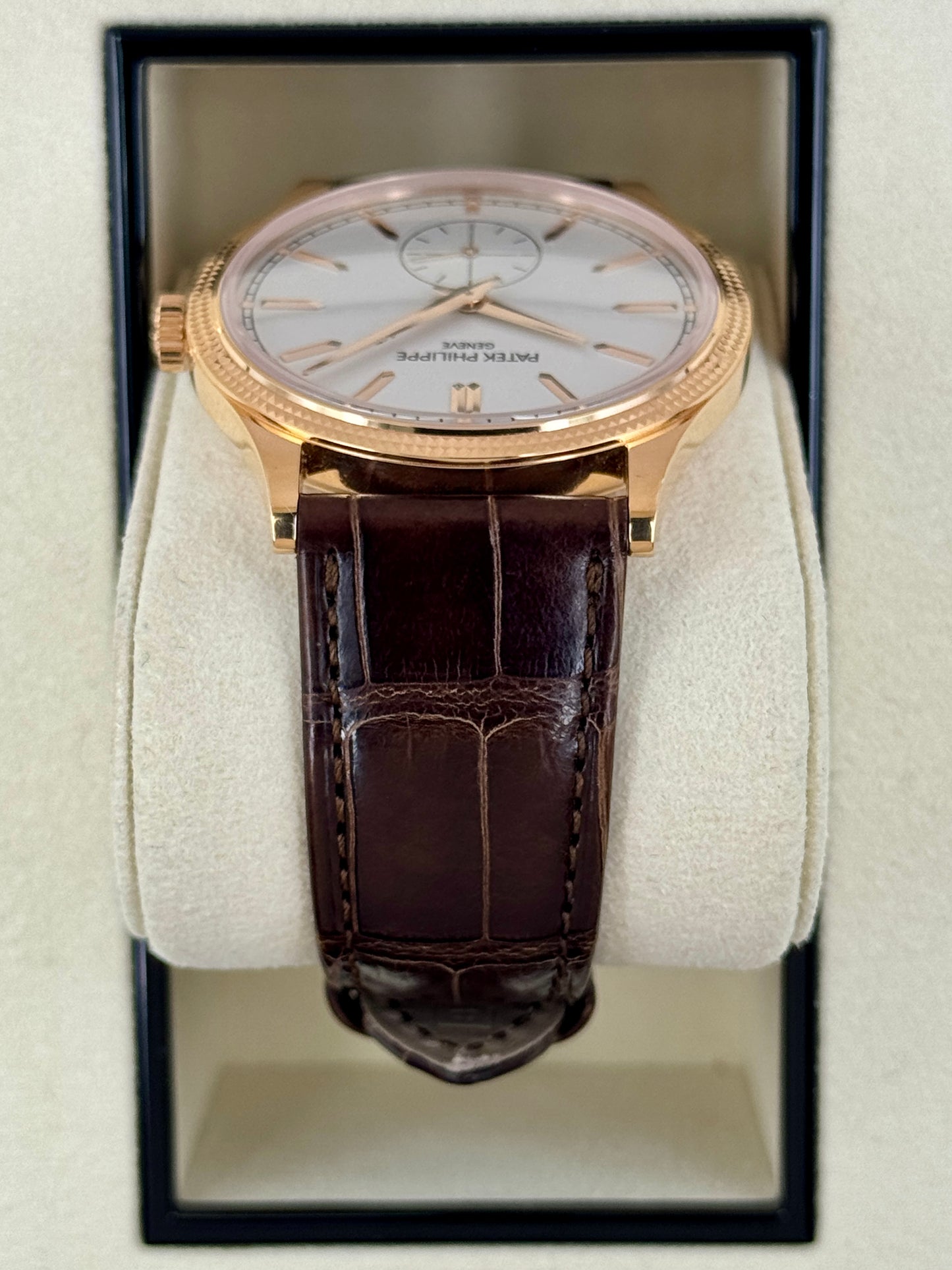 2025 Patek Philippe Calatrava 40mm 6119R Rose Gold White Dial