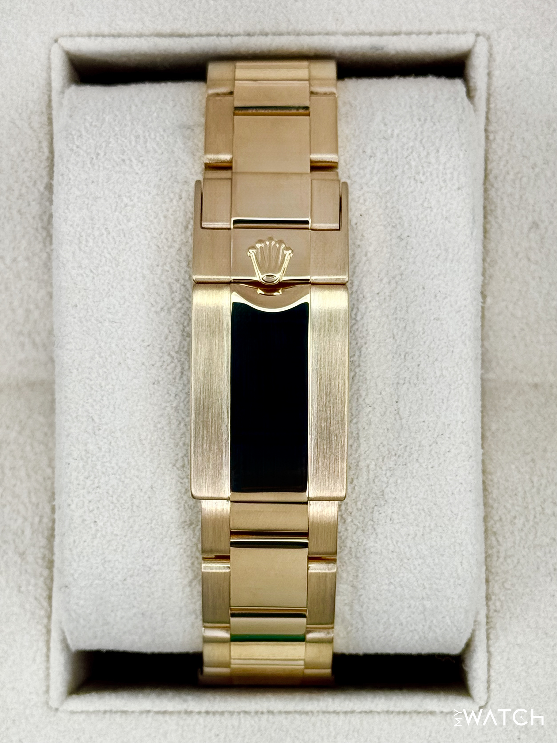 2023 Rolex Yacht-Master II 44mm 116688 18K Yellow Gold White Dial - MyWatchLLC