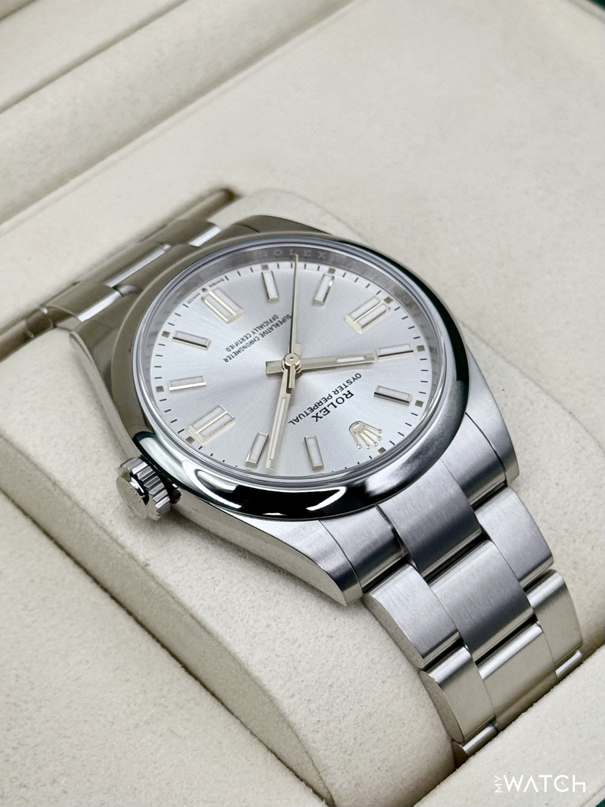 NEW 2026 Rolex Oyster Perpetual 41mm 134300 Silver Dial - MyWatchLLC