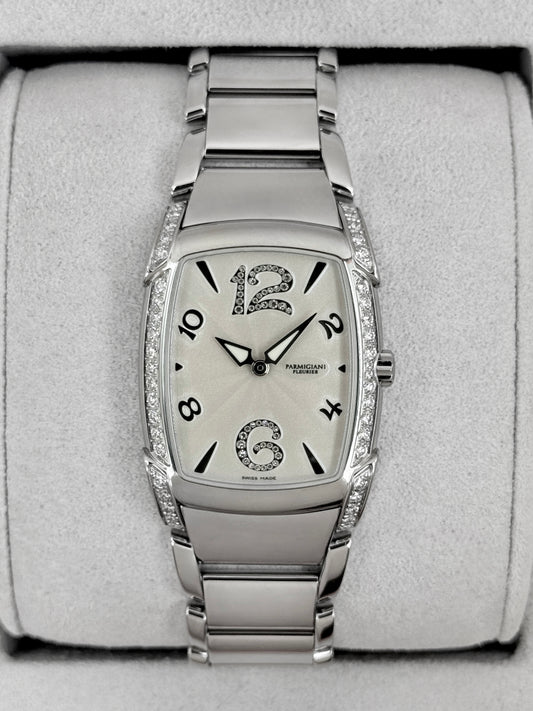 Parmigiani Fleurier Kalpa Donna 34.8mm PFC160-0020701 Stainless Steel Ivory Dial