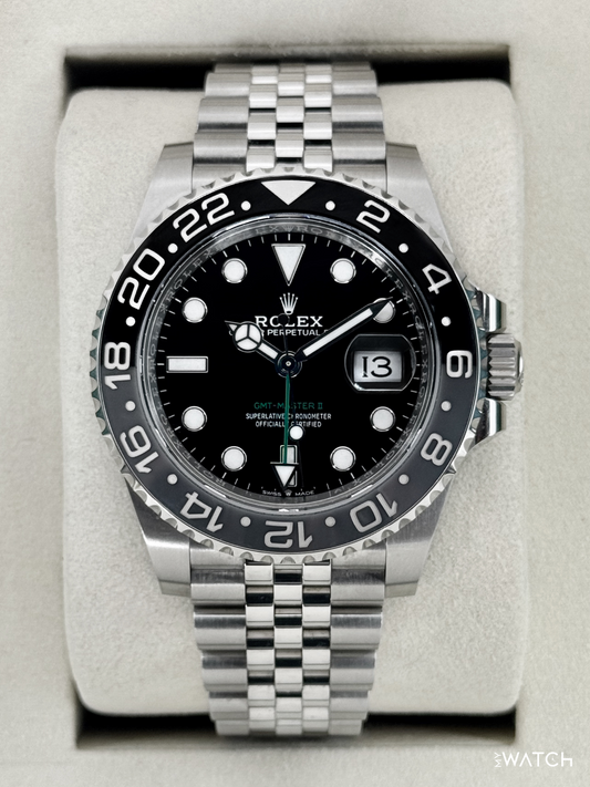 2026 Rolex GMT-Master II "Bruce Wayne" 40mm 126710GRNR Jubilee - MyWatchLLC