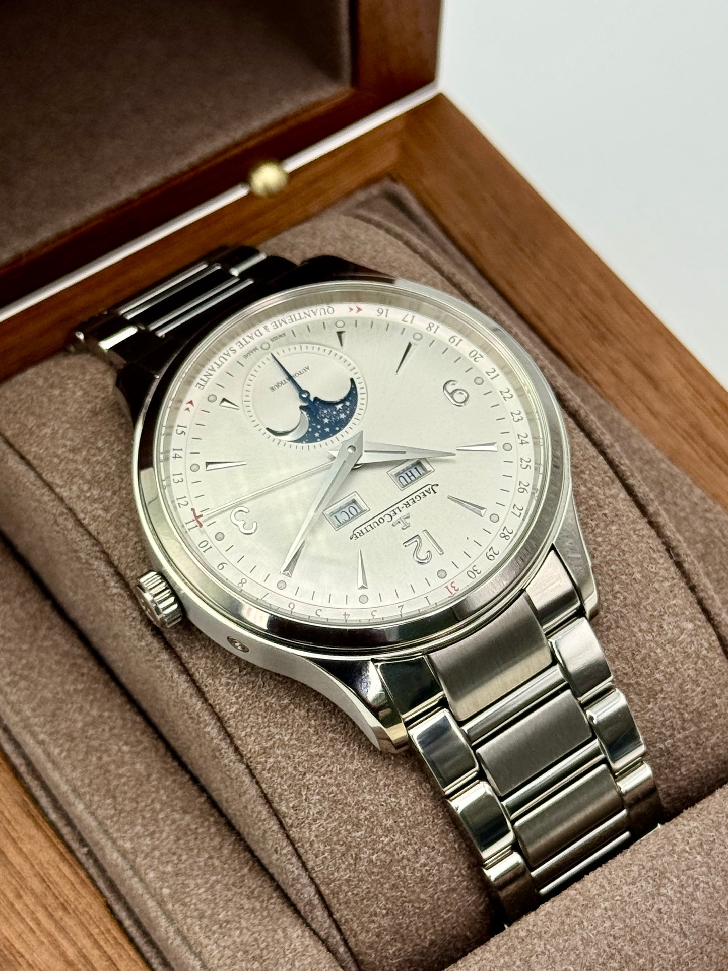 2026 Jaeger-LeCoultre Master Control 40mm Q4148120 Stainless Steel Silver Dial