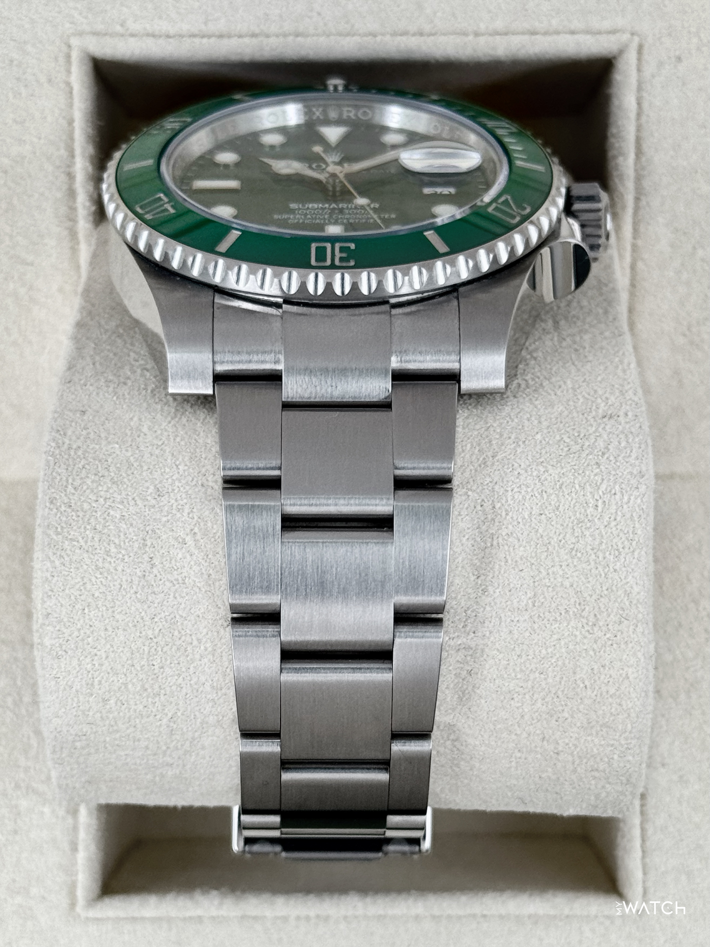 2019 Rolex Submariner “Hulk” 40mm 116610LV Green Dial - MyWatchLLC