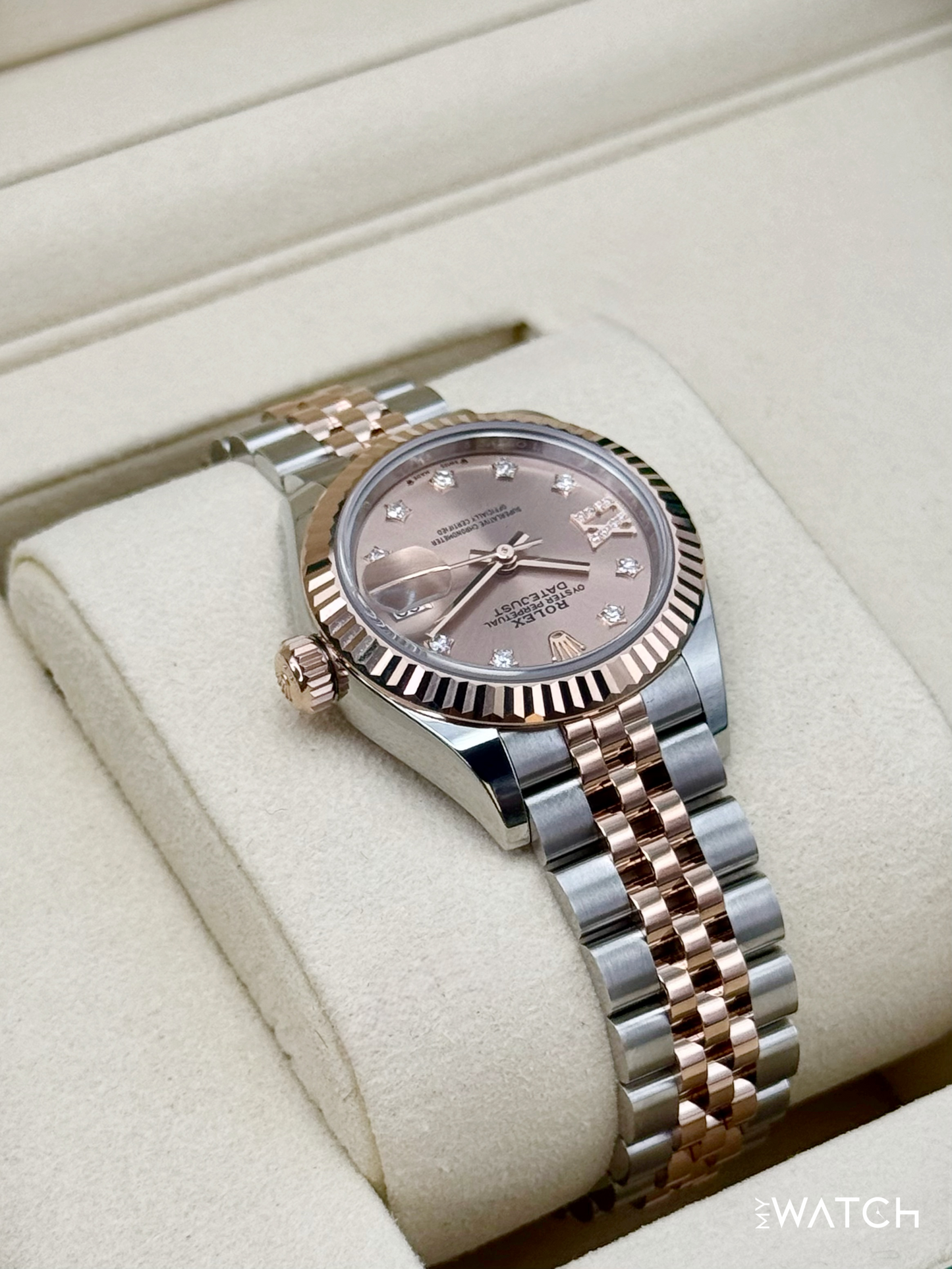 NEW 2025 Rolex Ladies Datejust 28mm 279171 Two-Tone 9 Star Diamond Dial