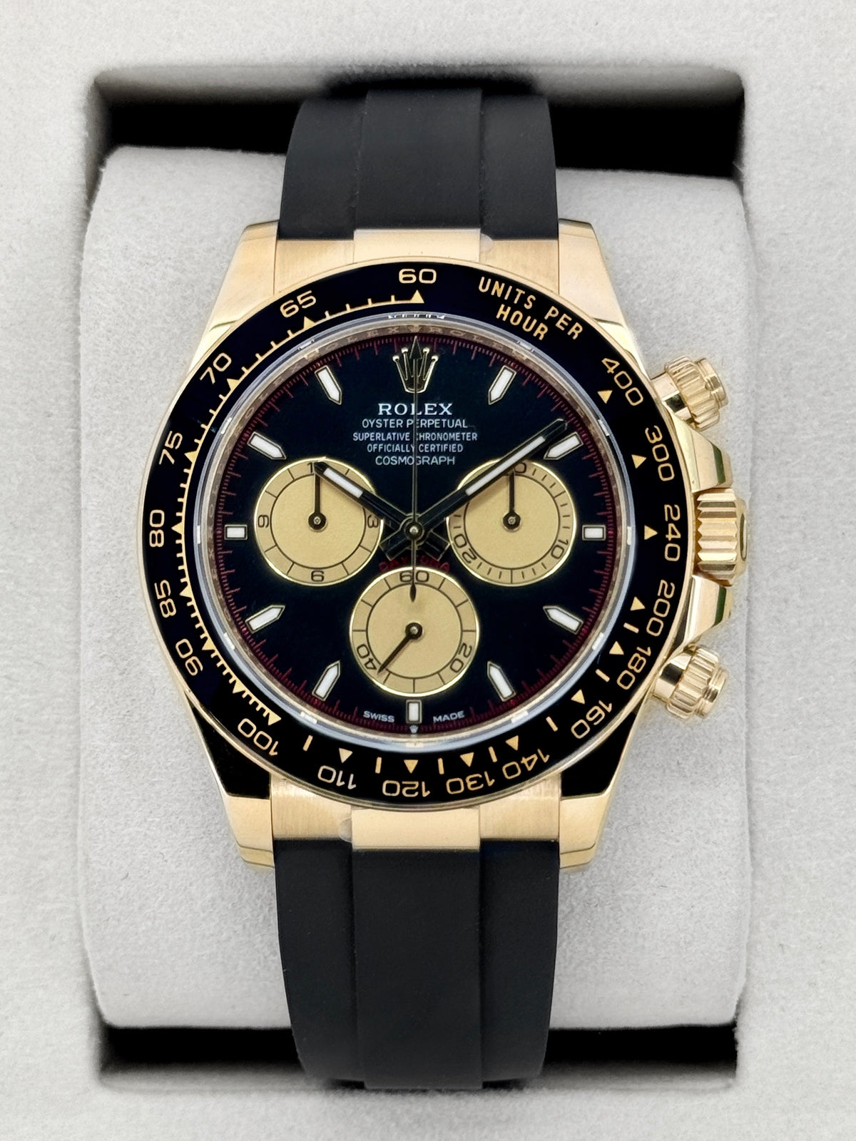 2026 Rolex Daytona Paul Newman 40mm 126518LN Yellow Gold Black Dial