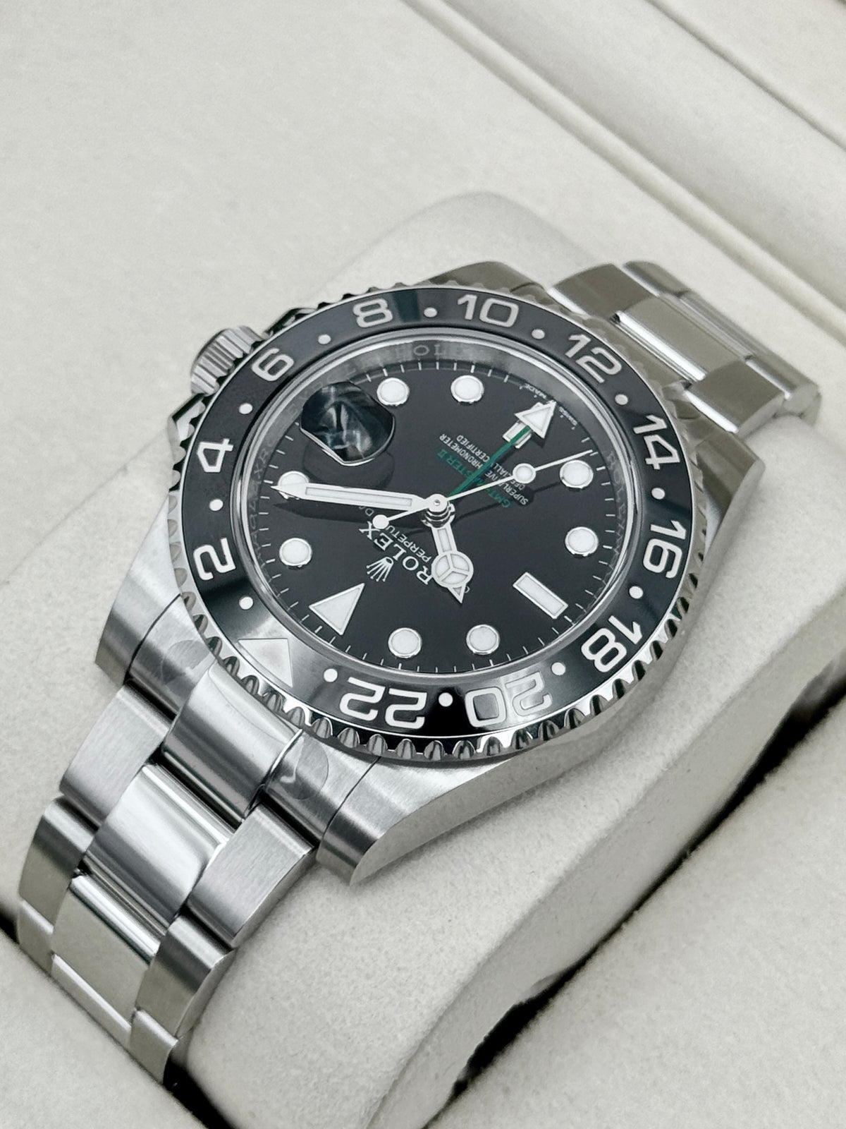 NEW 2026 Rolex GMT-Master II Bruce Wayne 40mm 126710GRNR Oyster (NEW STYLE CARD)