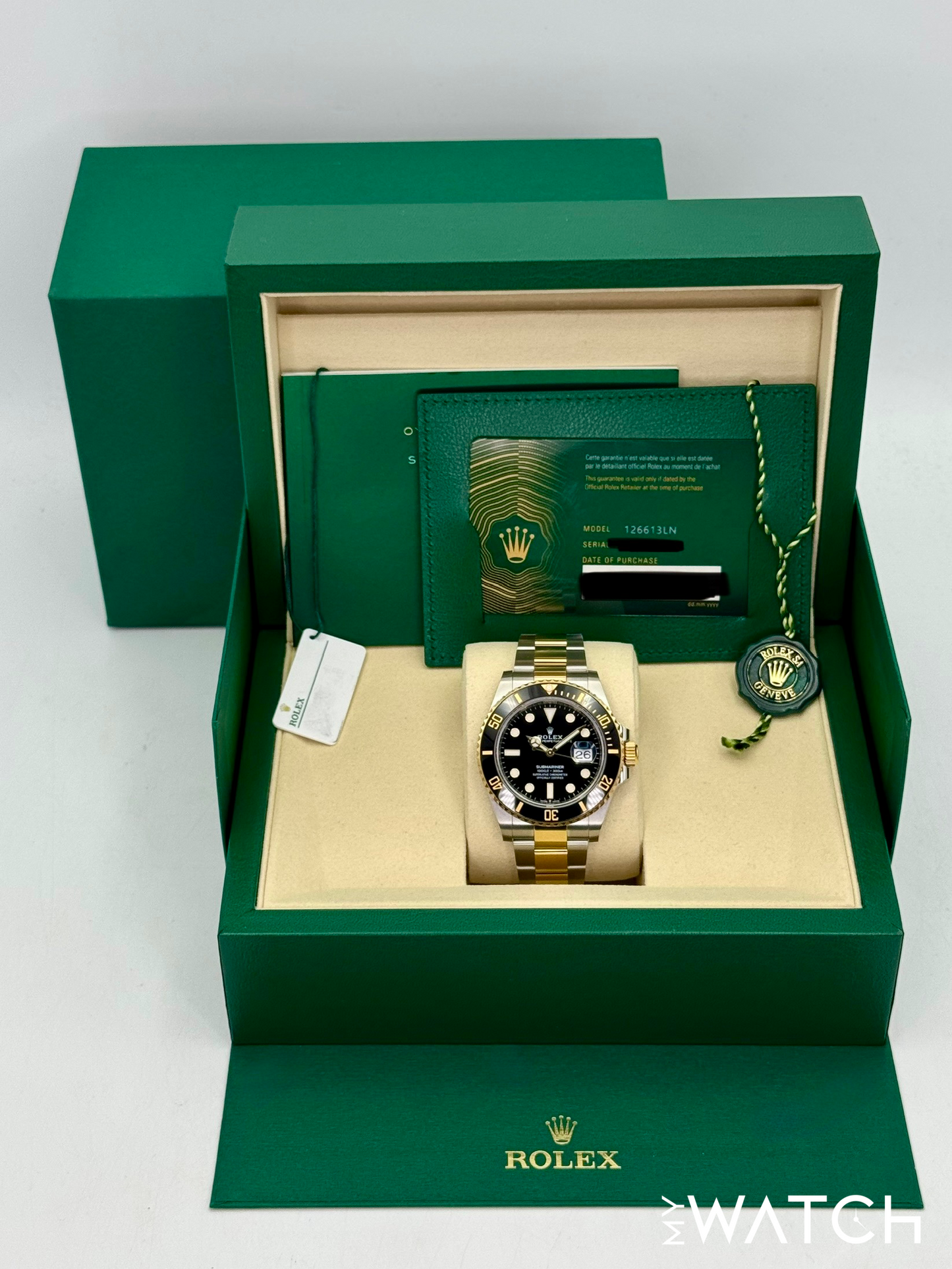 NEW 2025 Rolex Submariner 41mm 126613LN Two-Tone Black Dial