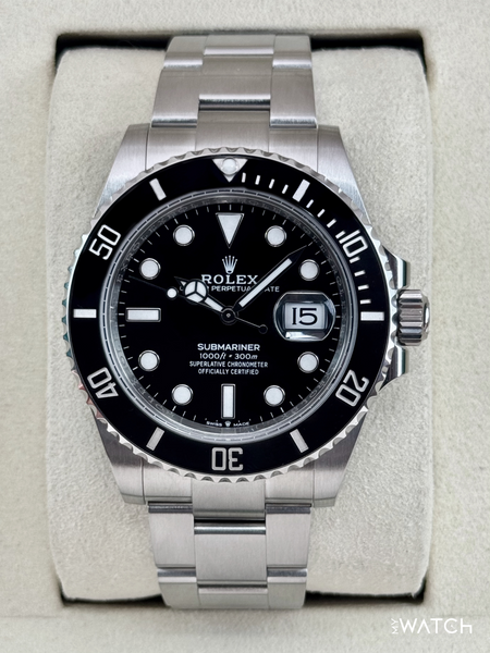 2026 Rolex Submariner 41mm 126610LN Stainless Steel Black Dial