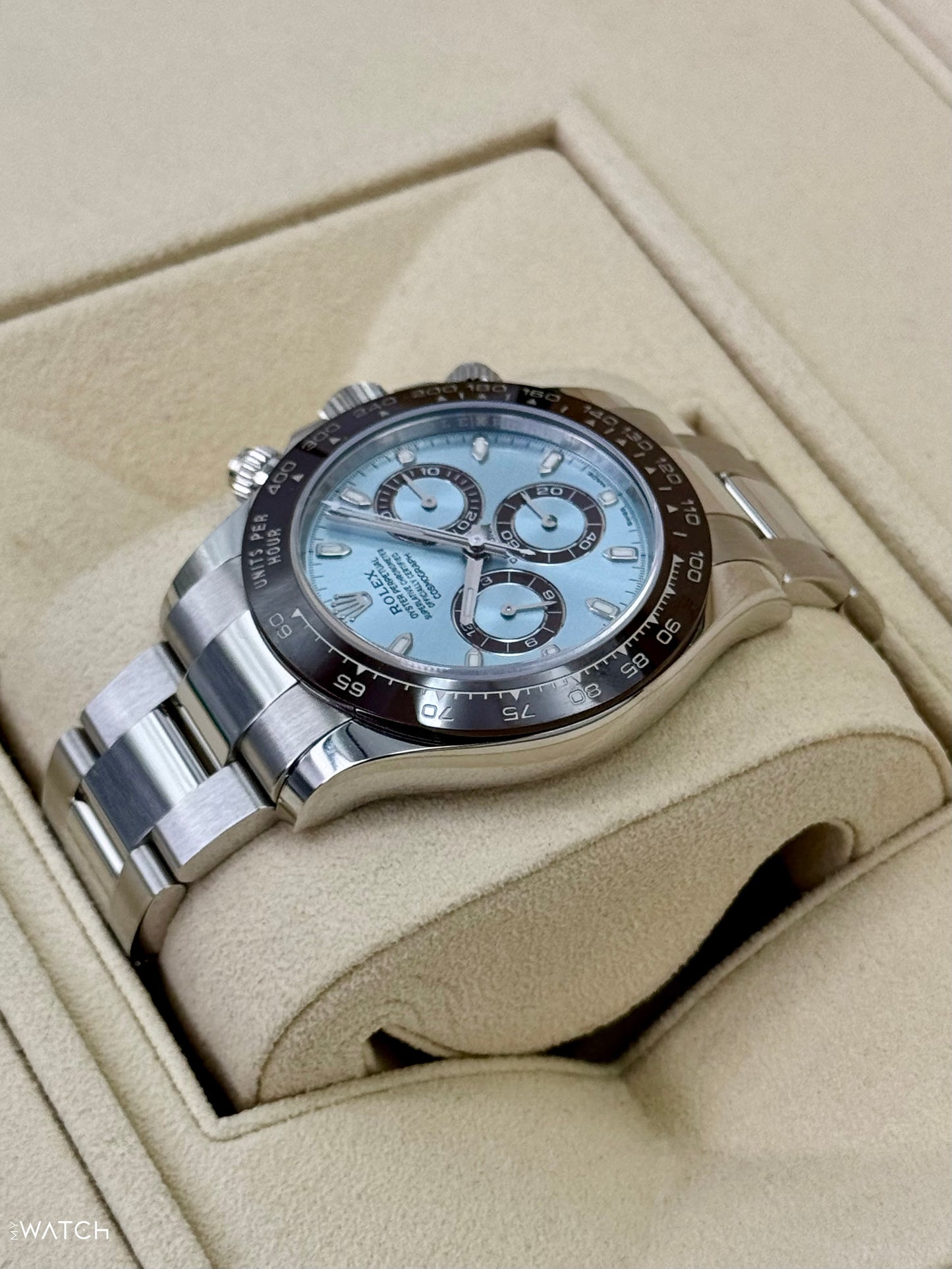 2018 Rolex Daytona 40mm 116506 Platinum Ice Blue Dial