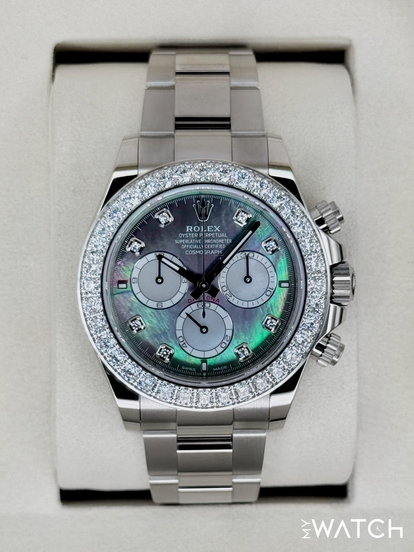 NEW 2025 Rolex Daytona 40mm 126579RBR Mother of Pearl Diamond Dial