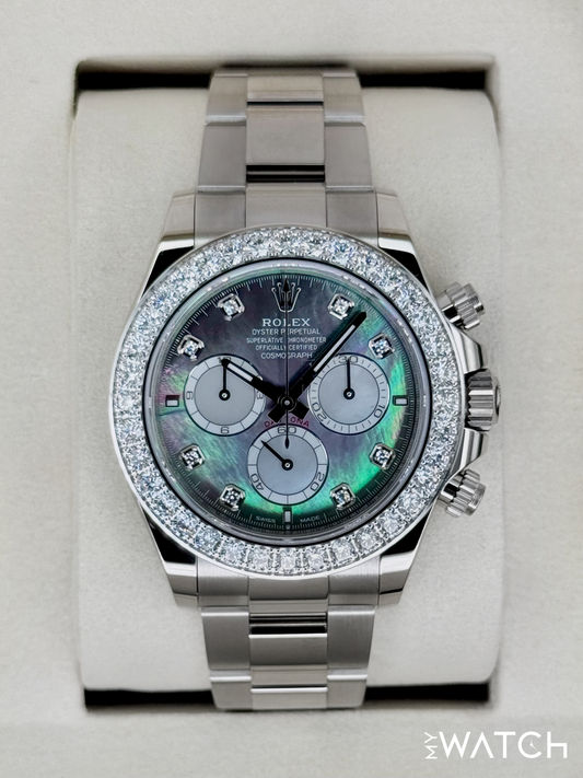 NEW 2025 Rolex Daytona 40mm 126579RBR Mother of Pearl Diamond Dial