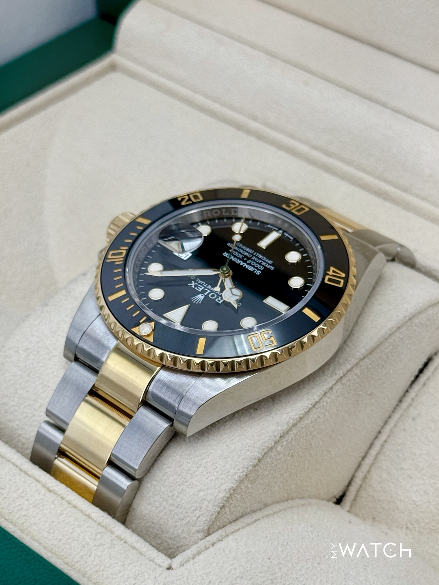 2021 Rolex Submariner 41mm 126613LN Two-Tone Black Dial