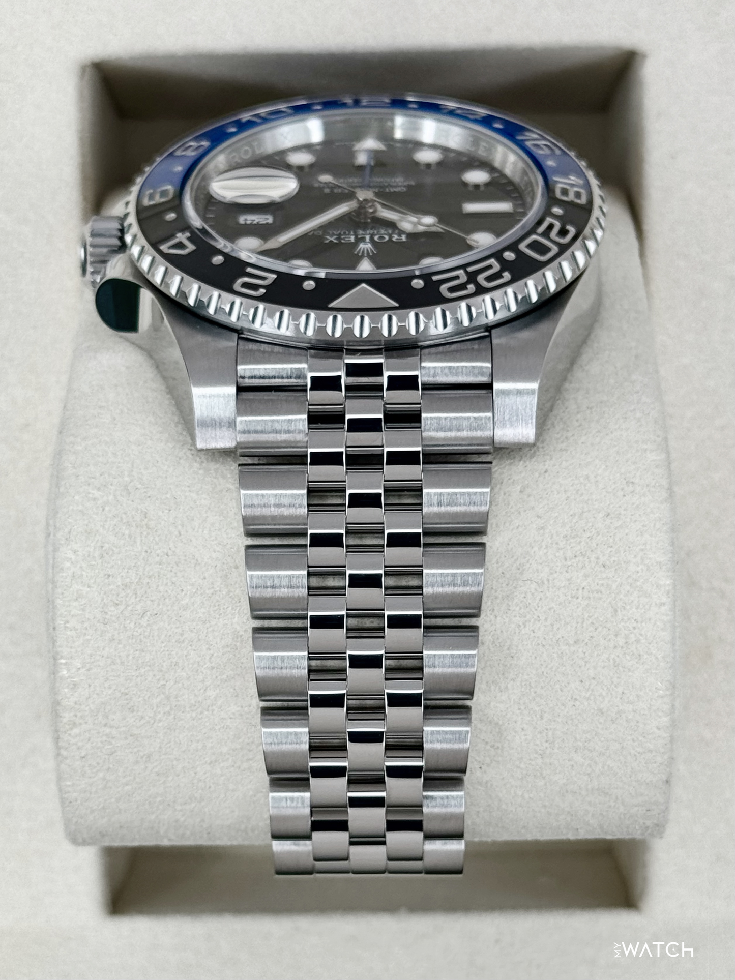 2025 Rolex GMT-Master II "Batgirl" 40mm 126710BLNR Jubilee - MyWatchLLC