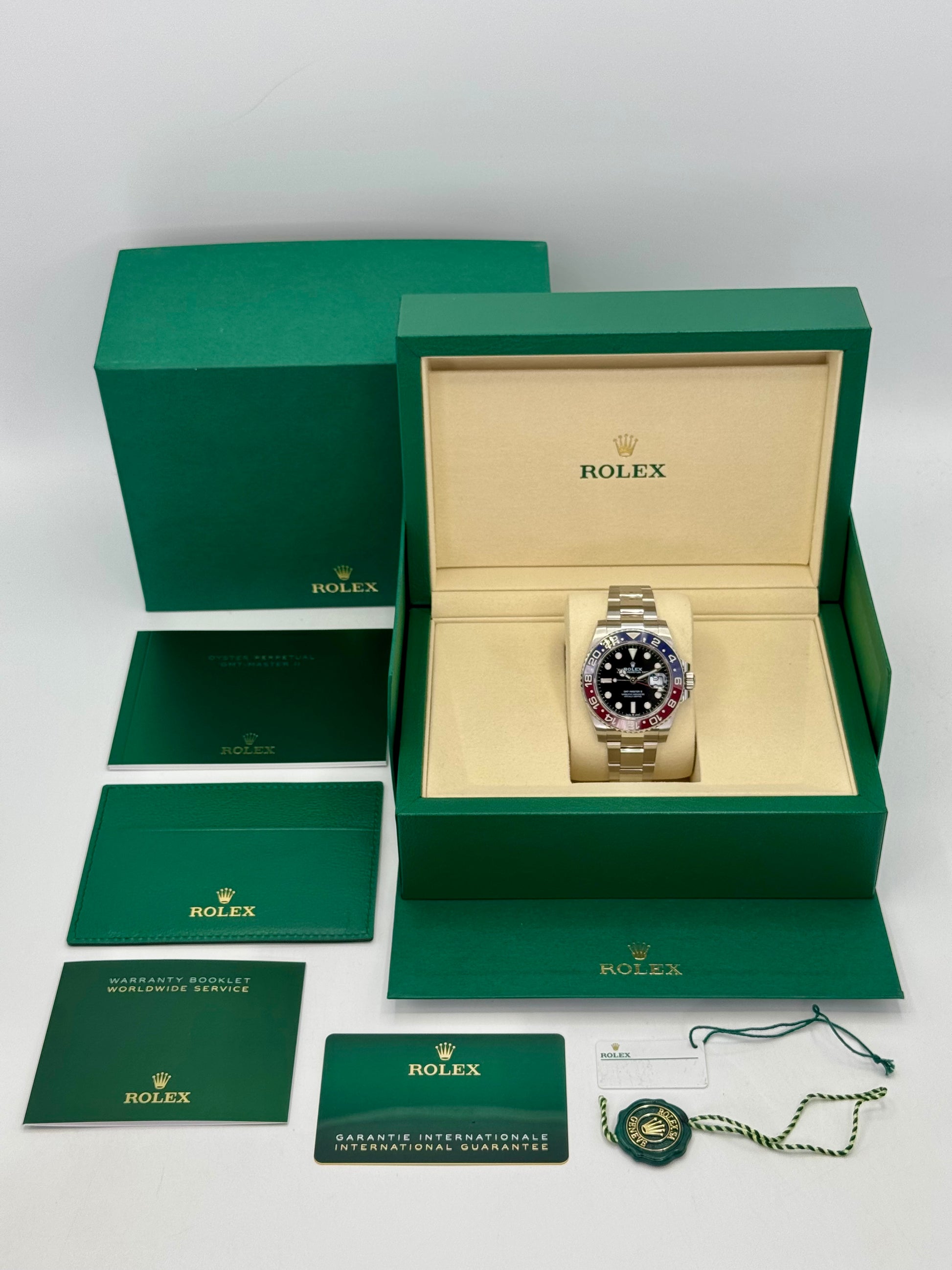 NEW 2025 Rolex GMT-Master II "Pepsi" 40mm 126710BLRO Oyster - MyWatchLLC