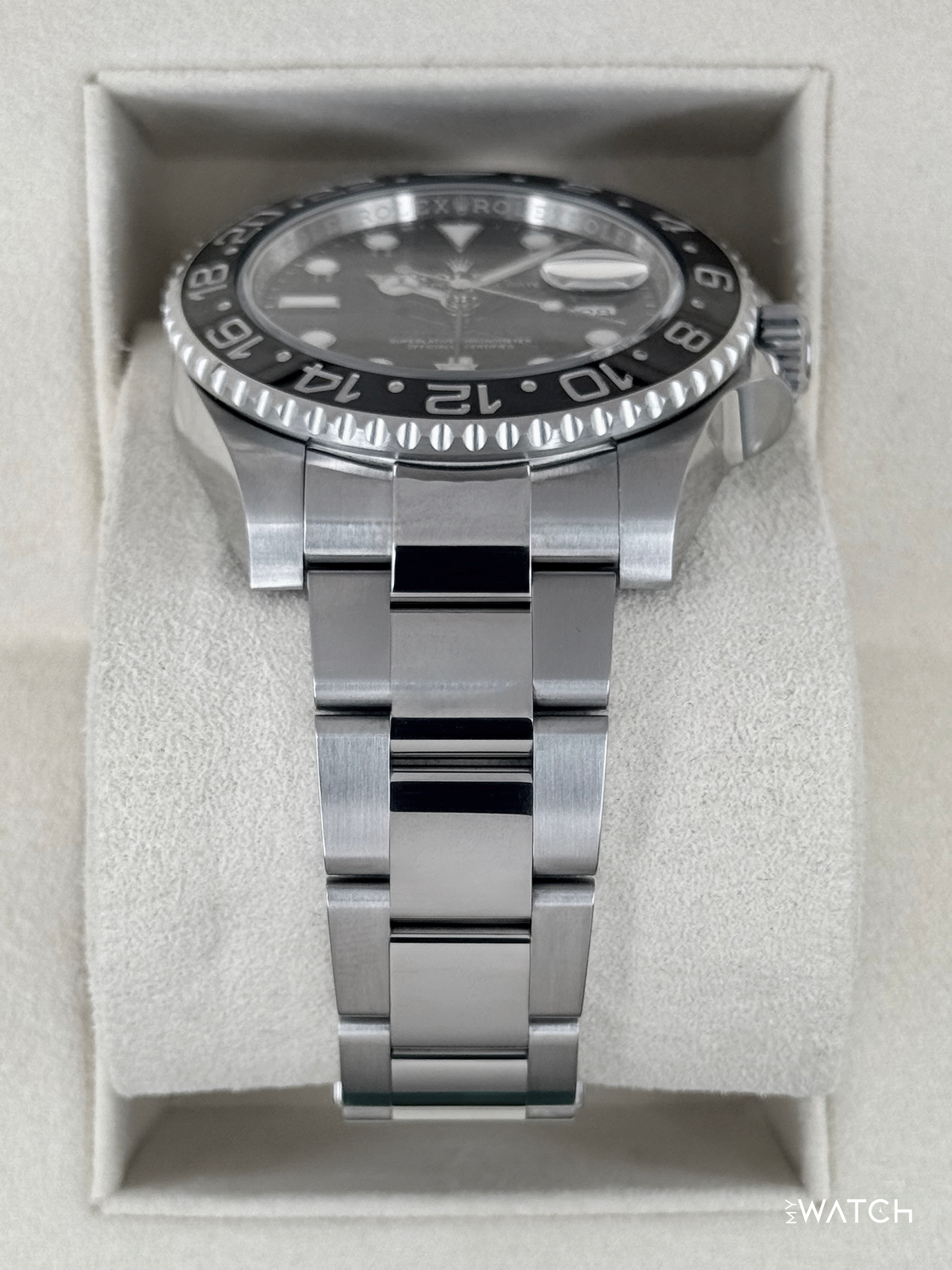 2019 Rolex GMT-Master II 40mm 116710LN Stainless Steel Black Dial - MyWatchLLC
