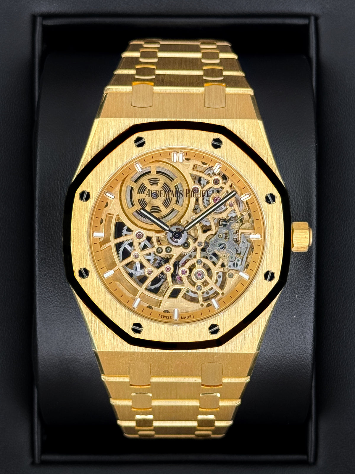 2025 Audemars Piguet Royal Oak 39mm 16204BA Jumbo Openworked Skelton