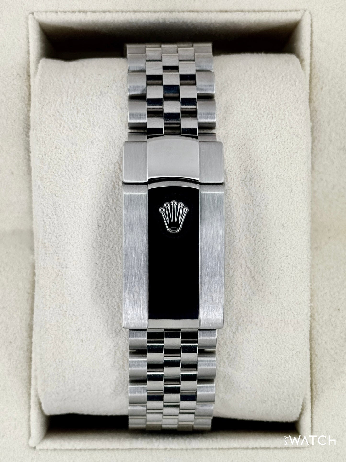 2020 Rolex Datejust 41mm 126334 Stainless Steel Jubilee Blue Diamond Dial - MyWatchLLC