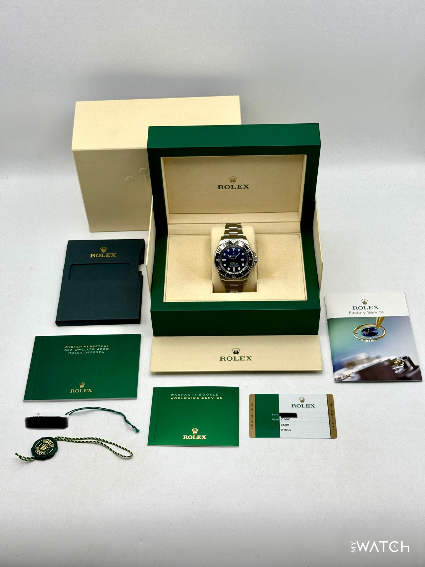 2016 Rolex Deepsea "James Cameron" 44mm 116660 Blue Dial - MyWatchLLC