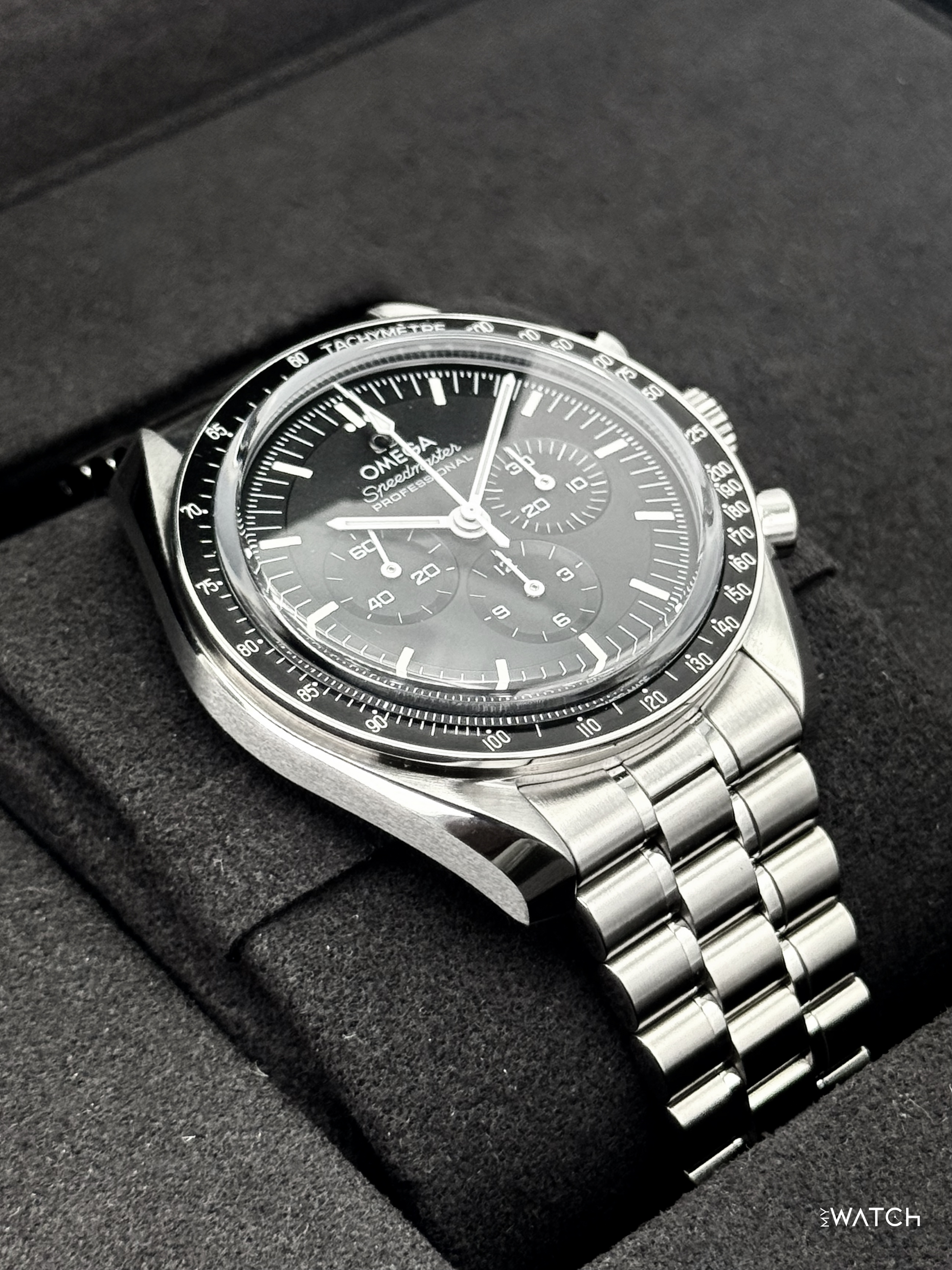 2025 Omega Speedmaster Moonwatch Pro 42mm 310.30.42.50.01.002 Black Dial - MyWatchLLC