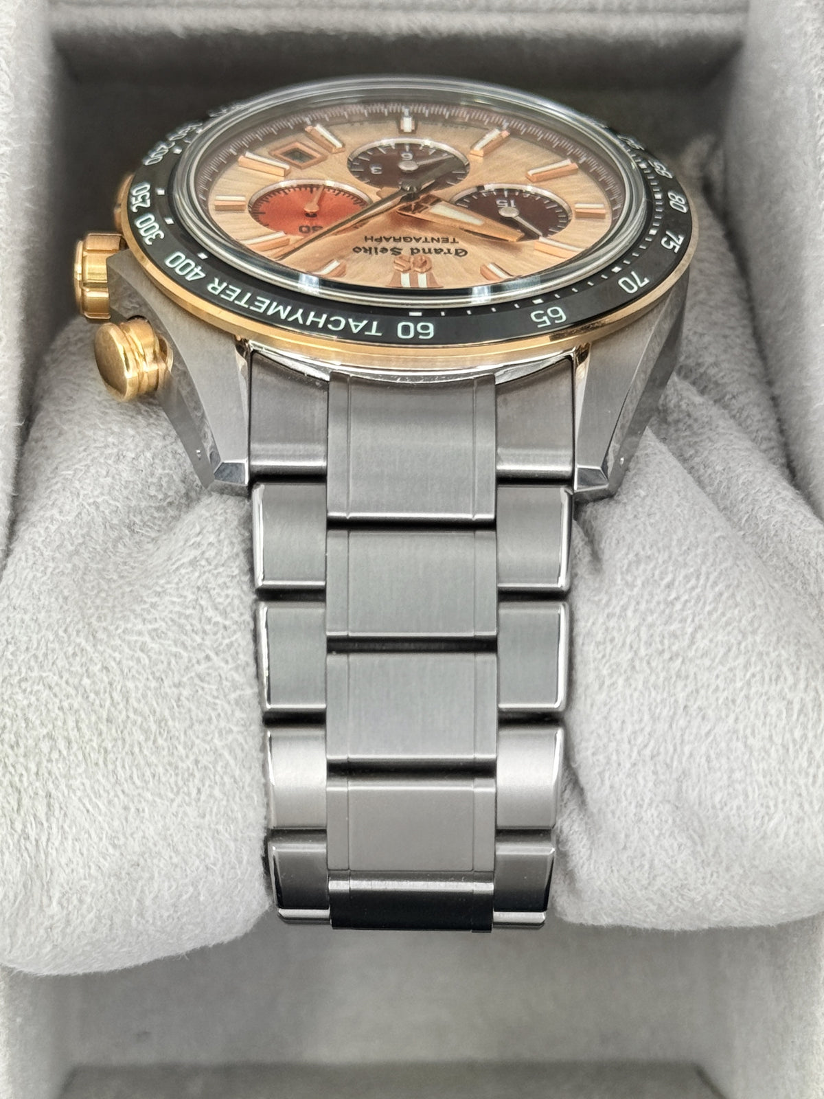 2025 Grand Seiko Evolution 9 Collection 43mm SLGC006 Titanium Copper Pink Dial