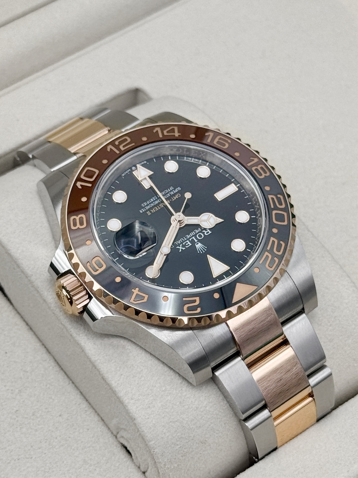 2025 Rolex GMT-Master II Rootbeer 40mm 126711CHNR Two-Tone