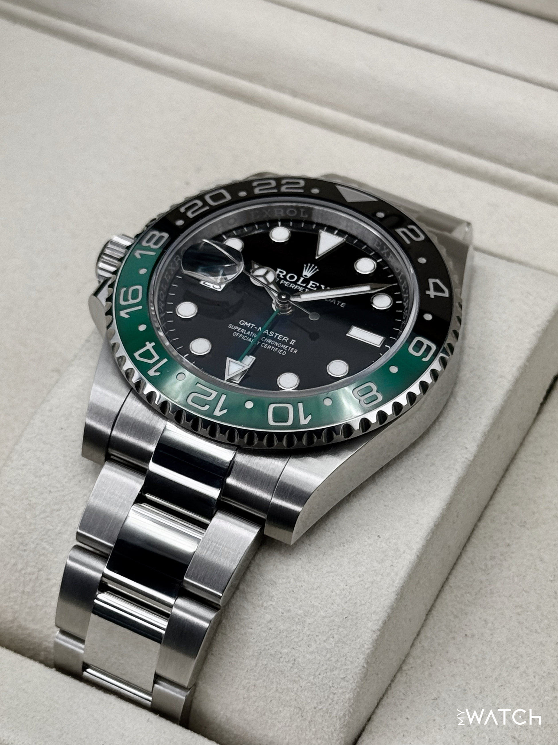 2026 Rolex GMT-Master II “Sprite” 40mm 126720VTNR Oyster - MyWatchLLC