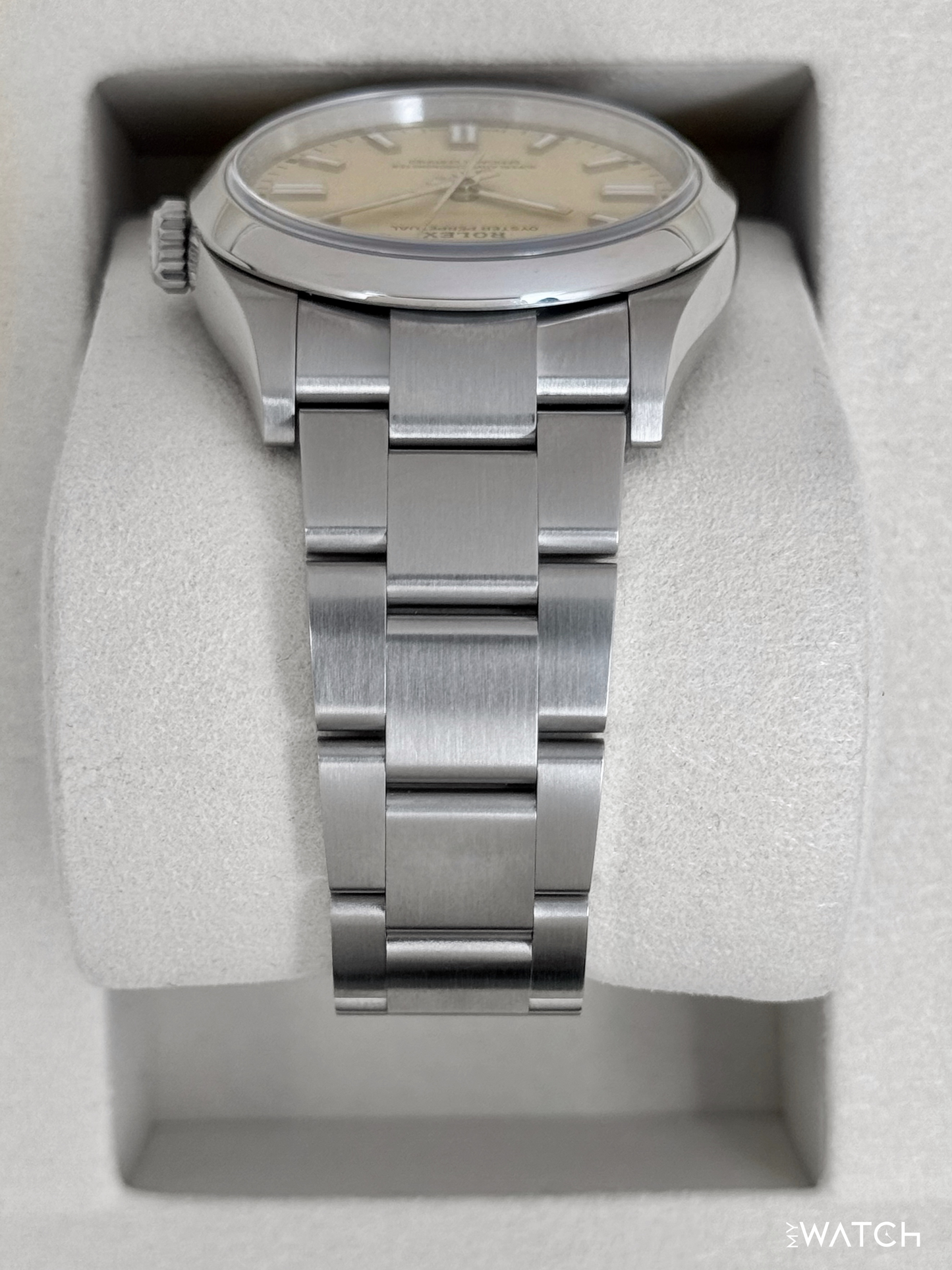 2025 Rolex Oyster Perpetual 36mm 126000 Beige Dial