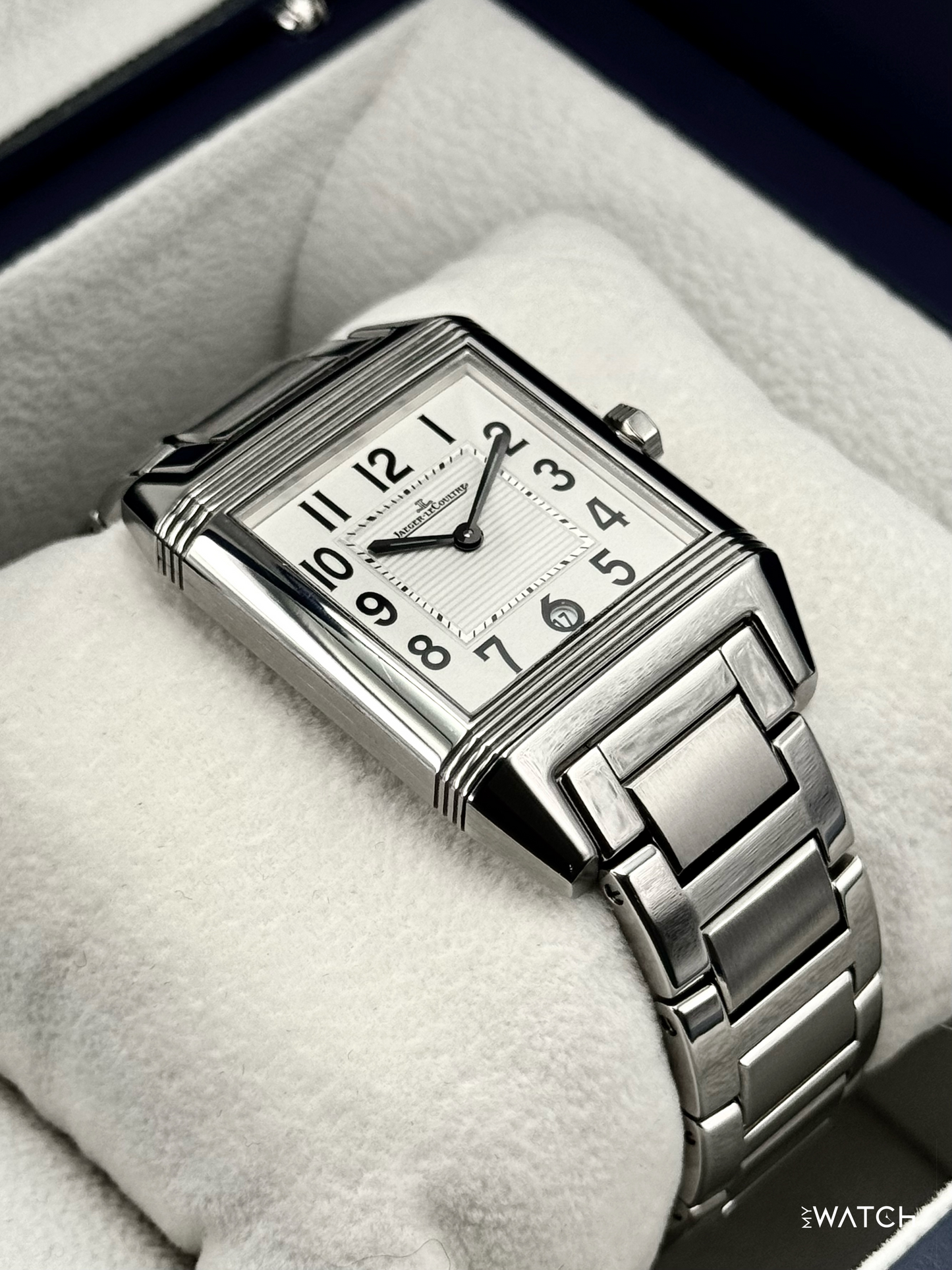 2026 Jaeger-Coultre Reverso Squadra 29mm 234.8.66 Stainless Steel White Dial - MyWatchLLC