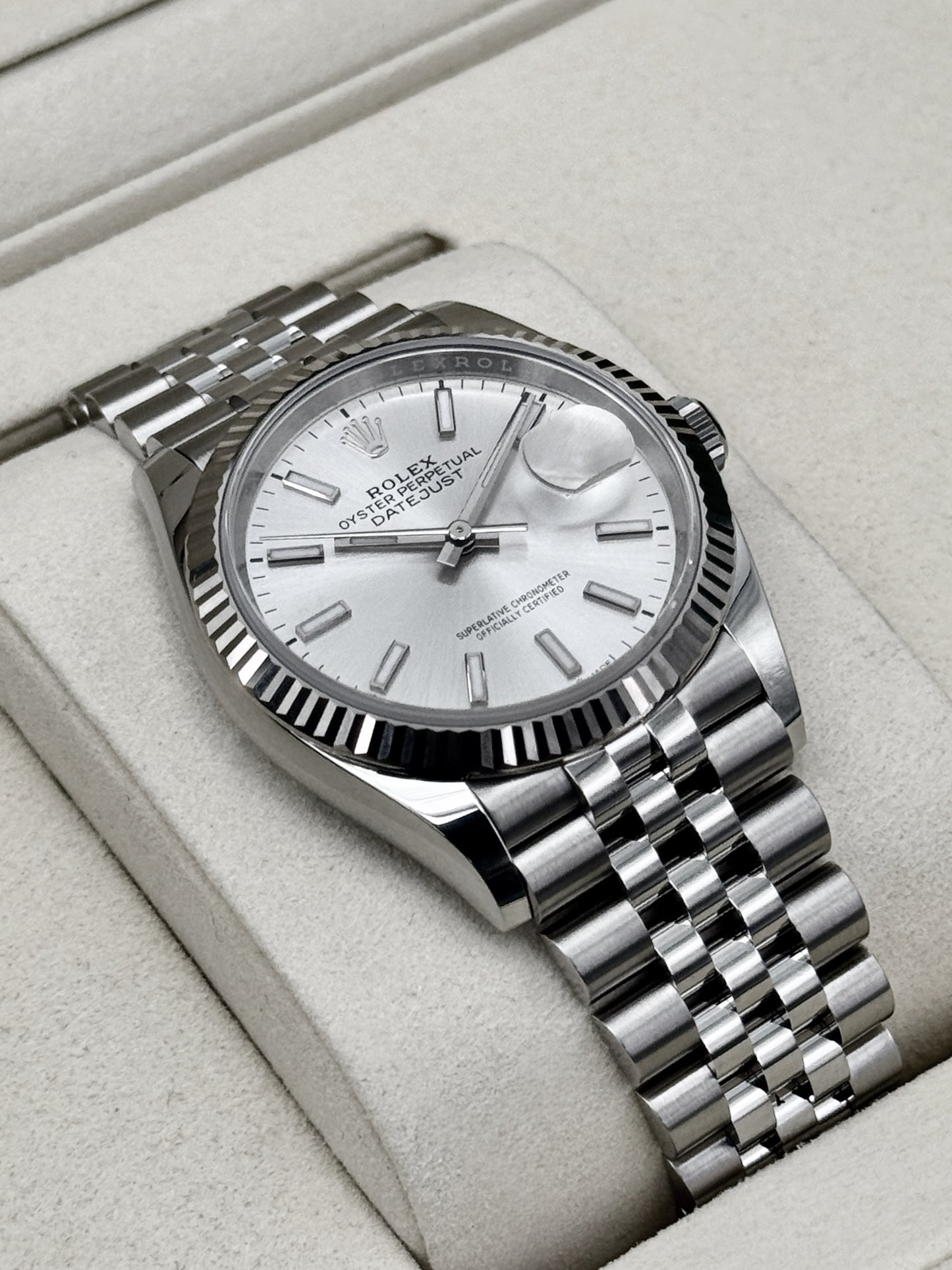NEW 2026 Rolex Datejust 36mm 126234 Stainless Steel Jubilee Silver Dial