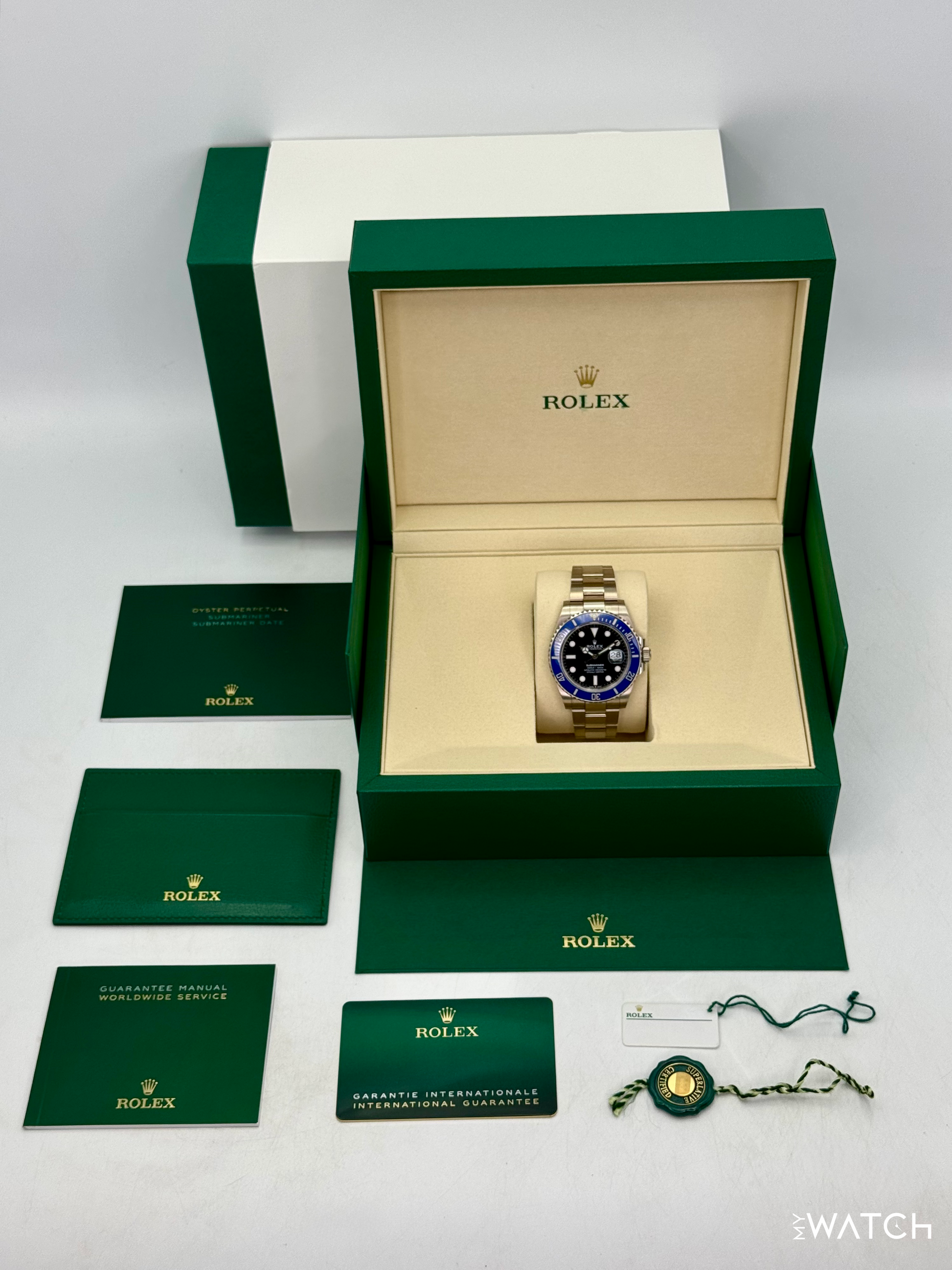 NEW 2026 Rolex Submariner “Cookie Monster ” 41mm 126619LB White Gold Black Dial - MyWatchLLC