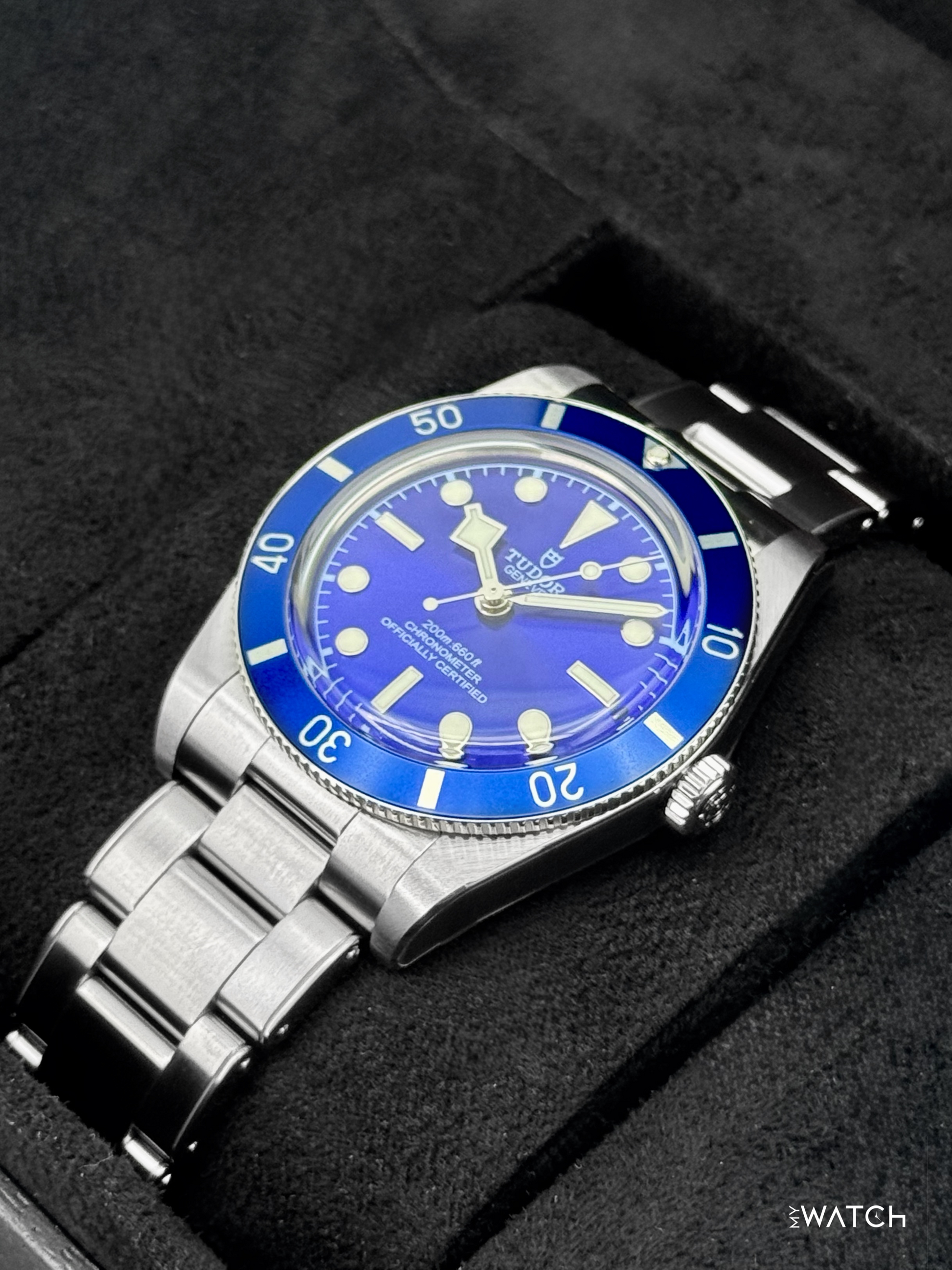 NEW 2026 Tudor Black Bay 54 37mm 79000B Stainless Steel Blue Dial - MyWatchLLC
