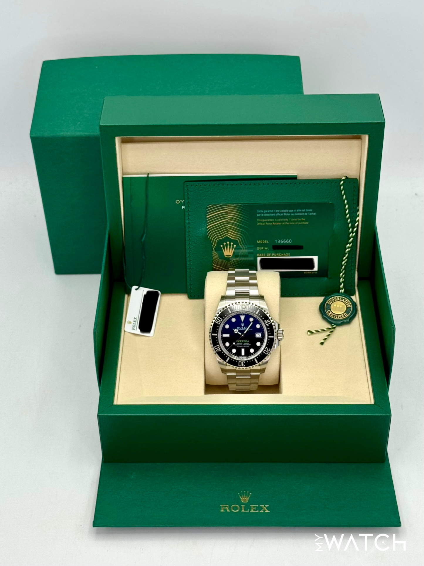 2025 Rolex Deepsea "James Cameron" 44mm 136660 Blue Dial