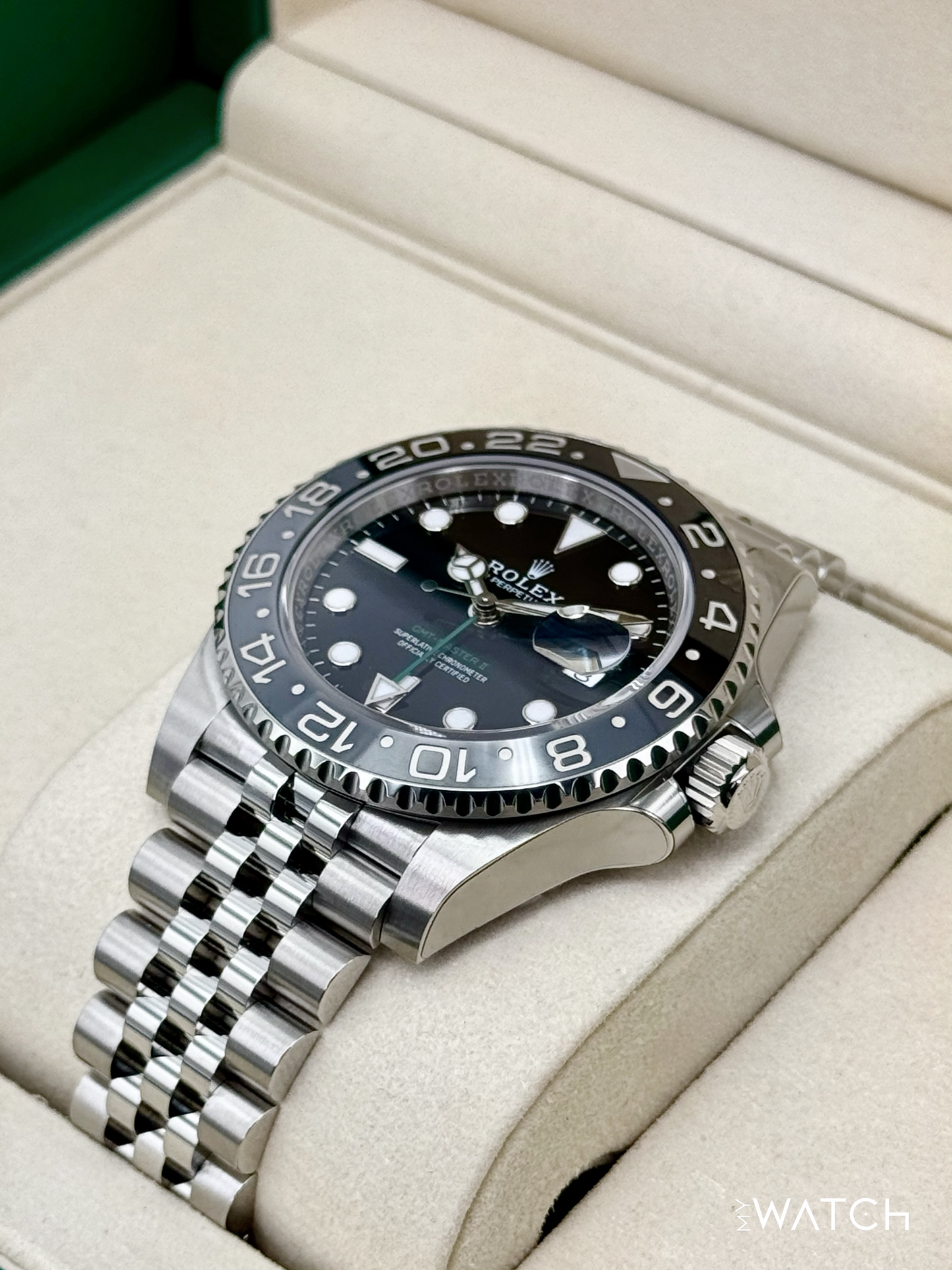 NEW 2025 Rolex GMT-Master II "Bruce Wayne" 40mm 126710GRNR Jubilee (STICKERED)