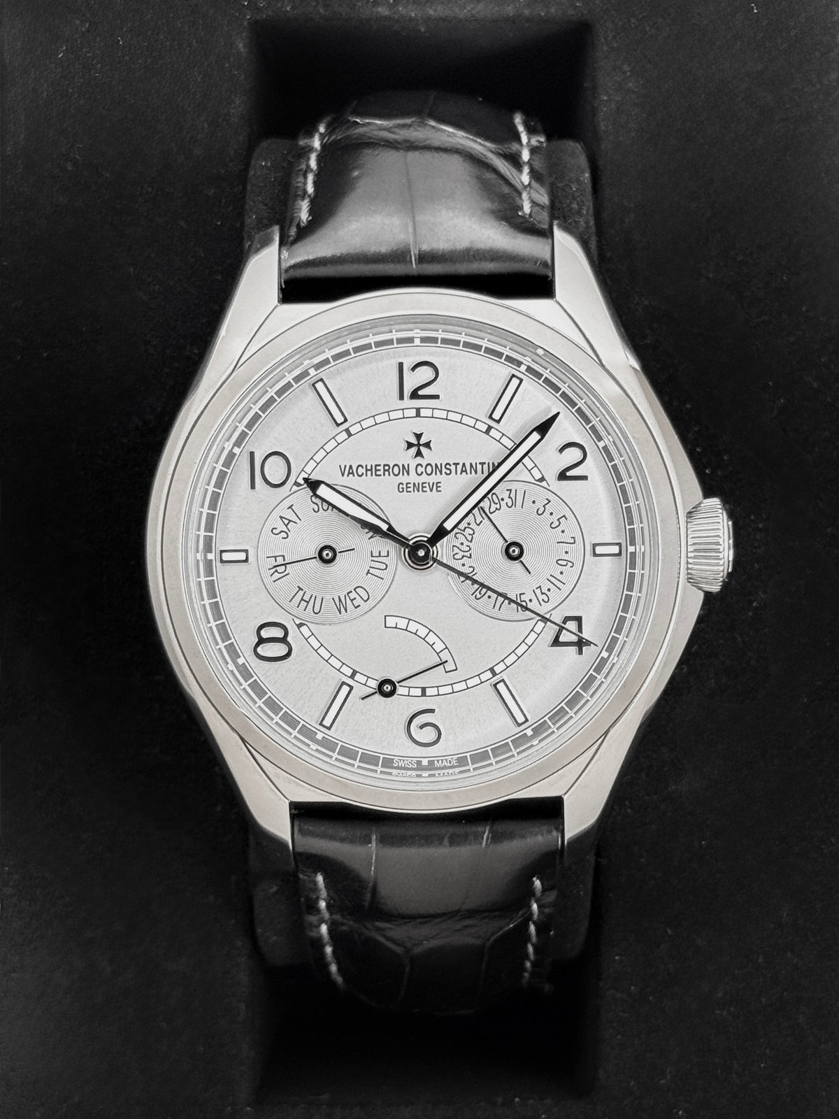 2021 Vacheron Constantin Fiftysix Day-Date 40mm 4400E Stainless Steel Silver Dial