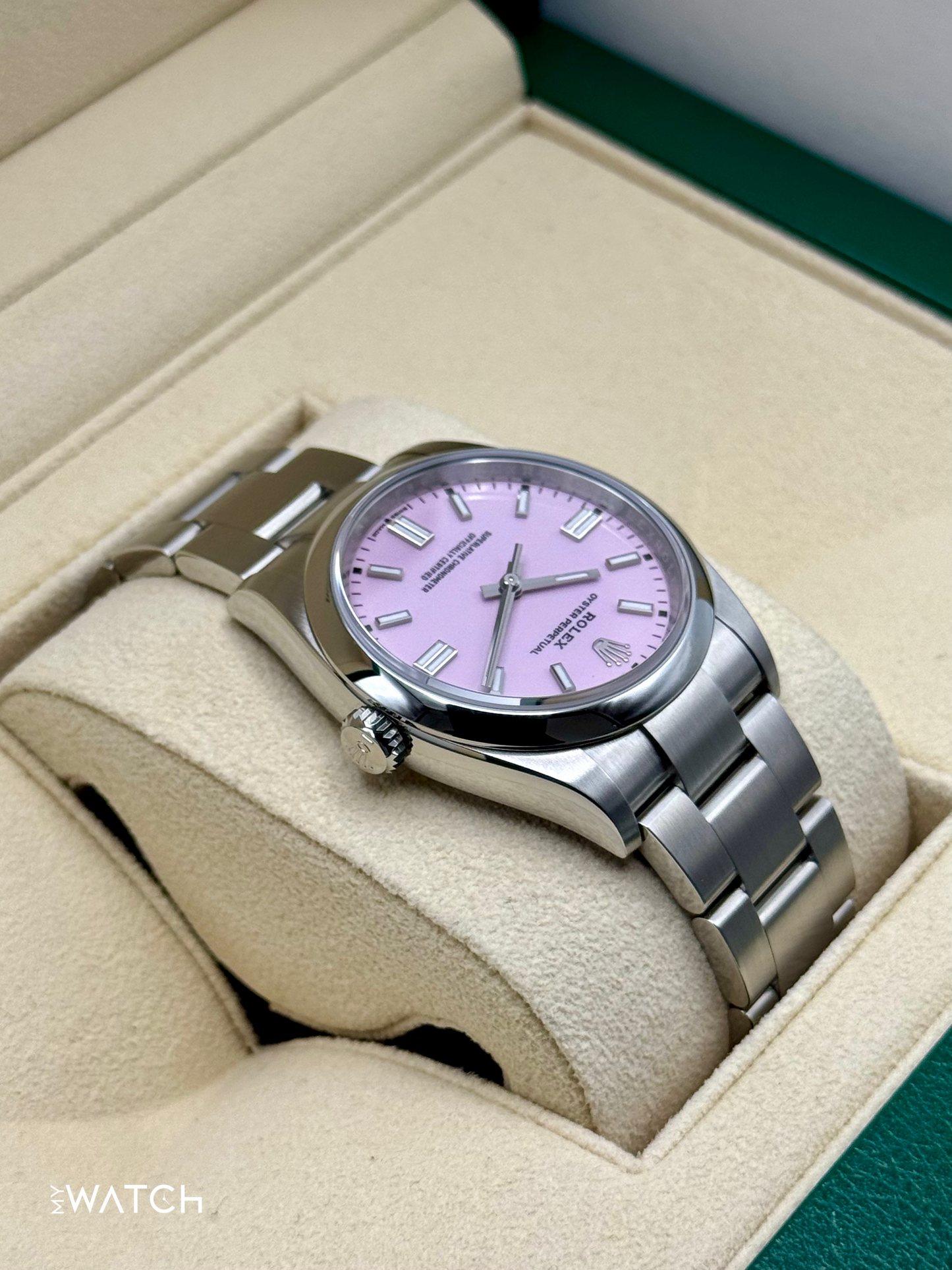 2024 Rolex Oyster Perpetual 36mm 126000 Candy Pink Dial
