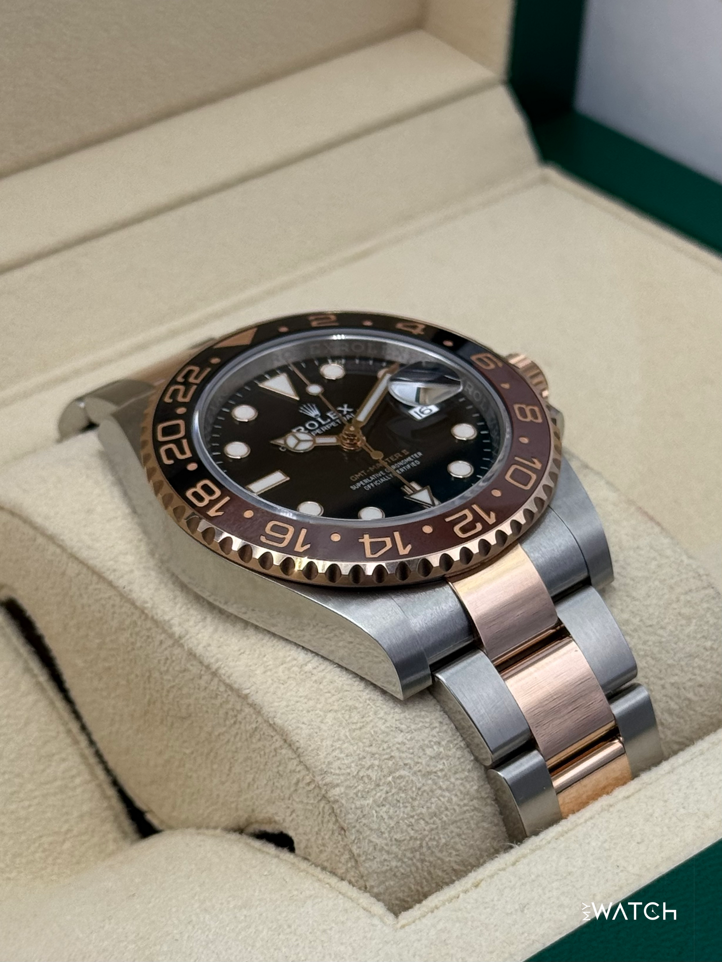 2020 Rolex GMT-Master II "Rootbeer" 40mm 126711CHNR Two-Tone - MyWatchLLC