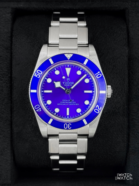 NEW 2026 Tudor Black Bay 54 37mm 79000B Stainless Steel Blue Dial - MyWatchLLC