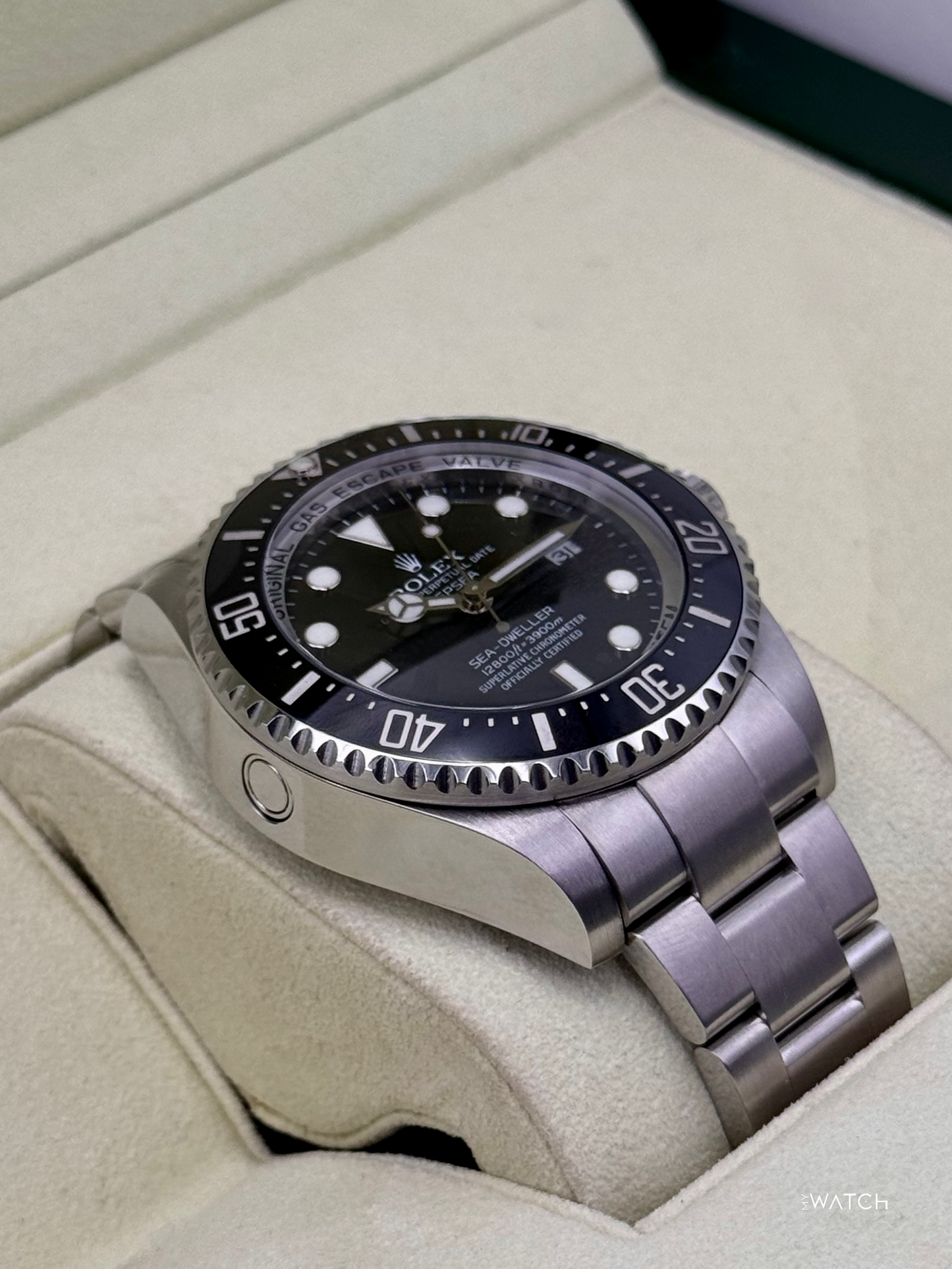 2010 Rolex Deepsea 44mm 116660 Stainless Steel Black Dial