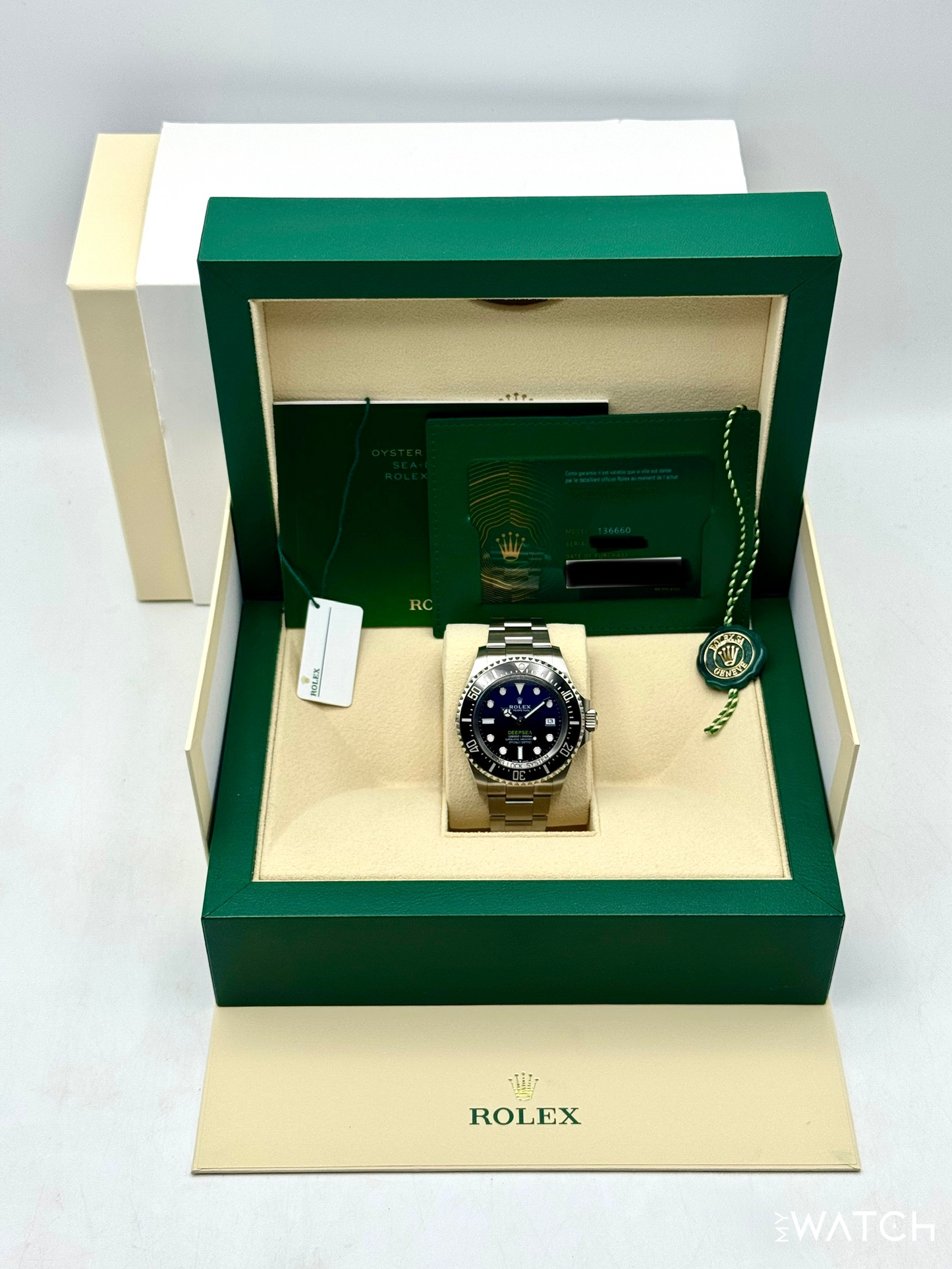 2025 Rolex Deepsea "James Cameron" 44mm 136660 Blue Dial - MyWatchLLC