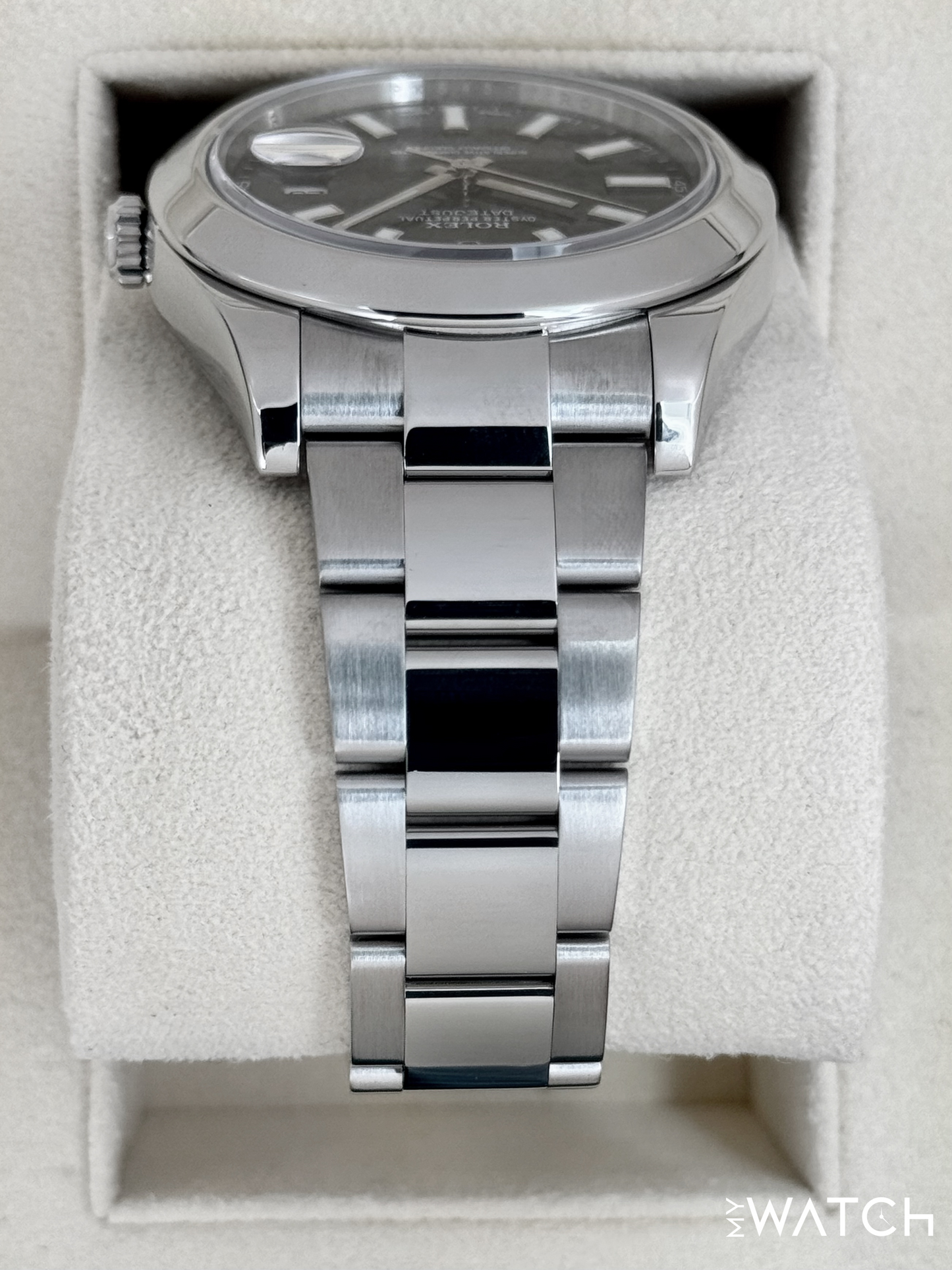 2014 Rolex Datejust II 41mm 116300 Stainless Steel Oyster Black Dial