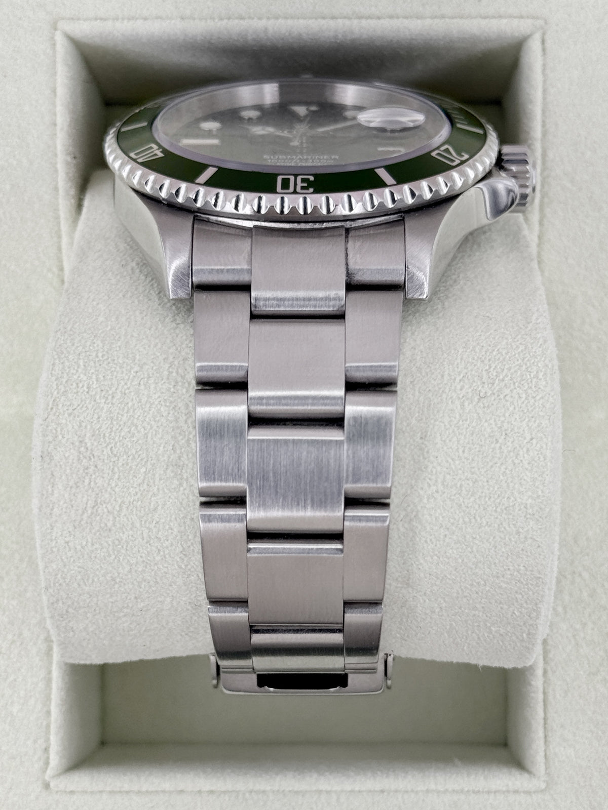 2007 Rolex Submariner Kermit 40mm 16610LV Stainless Steel Black Dial (CPO)